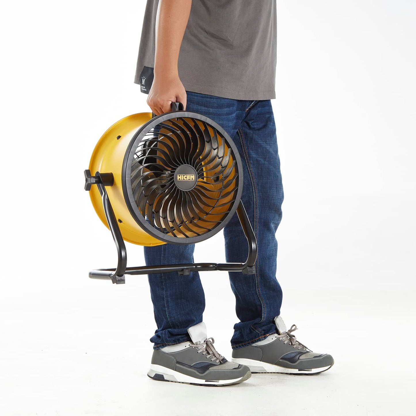 HiCFM High Velocity Powerful Heavy Duty Drum Fan
