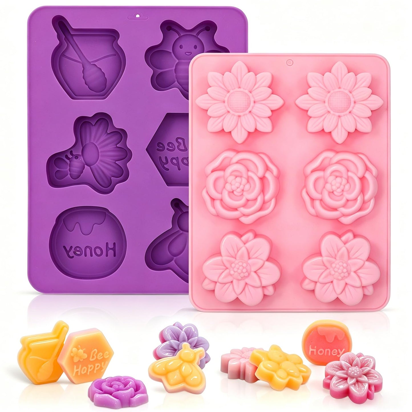 SJ Silicone Soap Molds