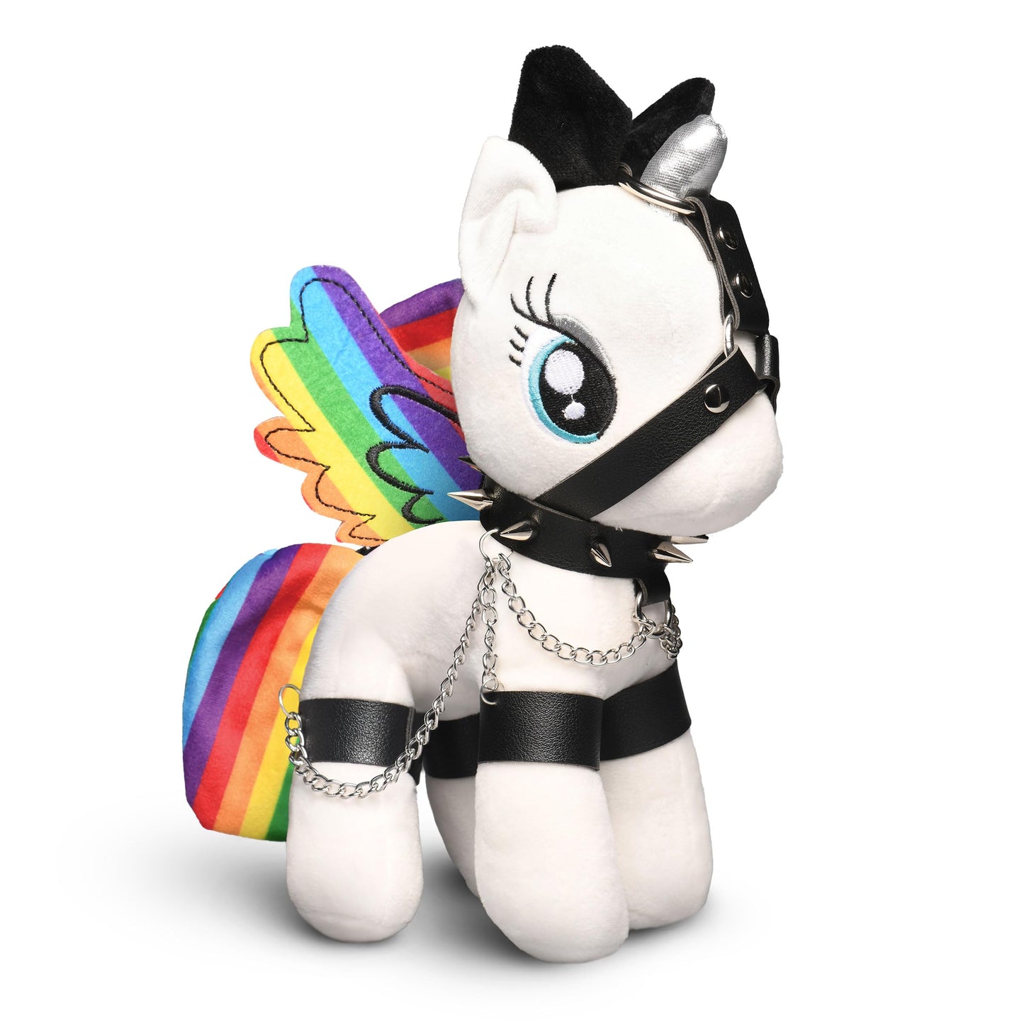 Master Series Scarlet Chainheart Bondage Pony Plush