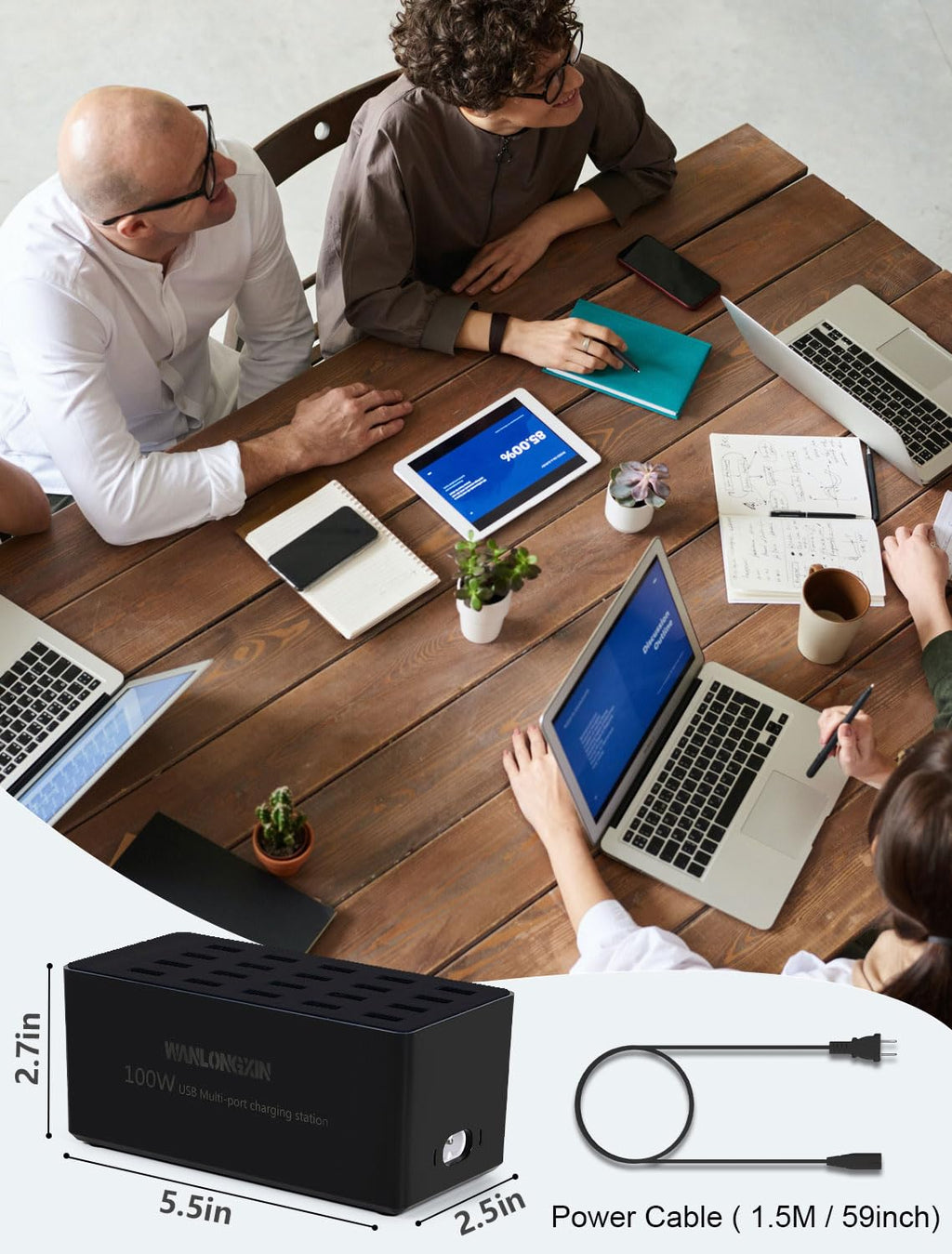 Charging Station A5+ 100W20Port USB Charging Station