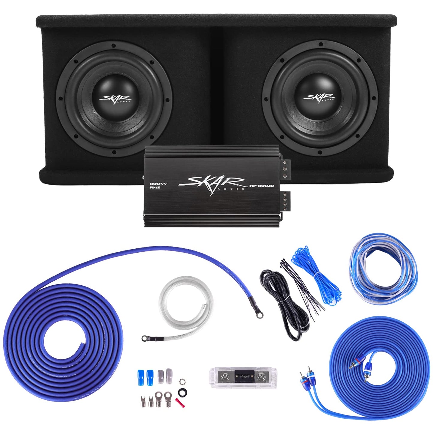 Skar Audio Dual Subwoofer SDR Series Loaded Subwoofer Enclosures