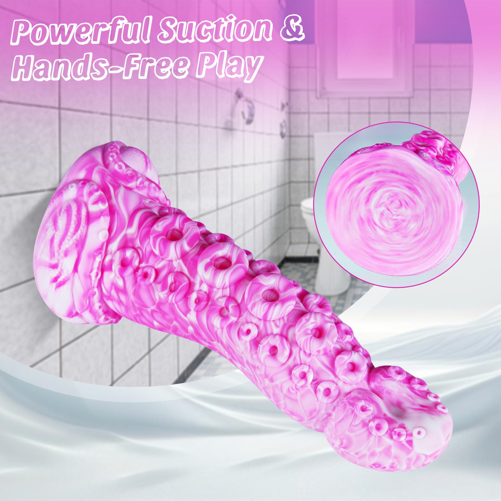7" Beginner Small Monster Tentacle Dildo with Suction Cup,