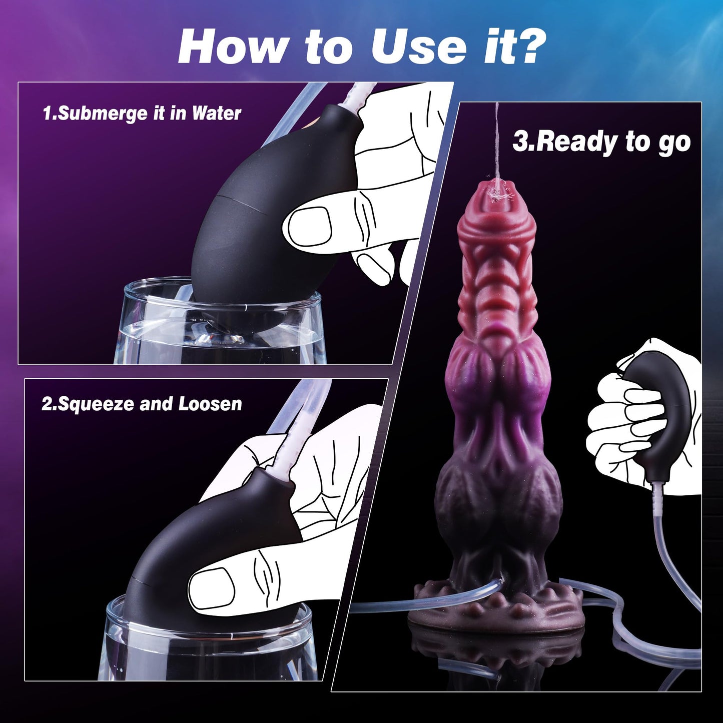 Monster Squirting Dildos…