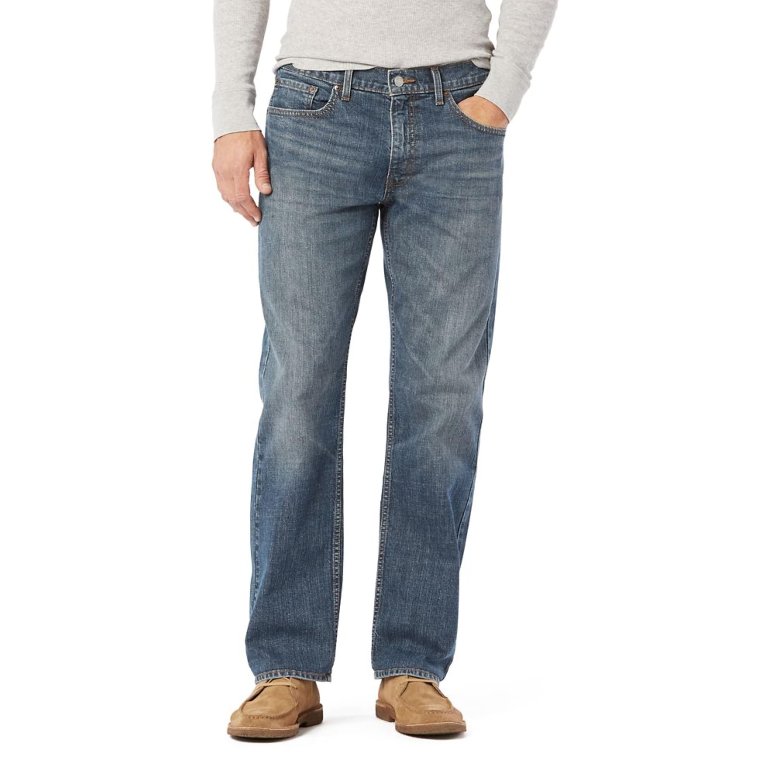 Levi Strauss Signature Gold Men's Relaxed Fit Flex Jean Pants