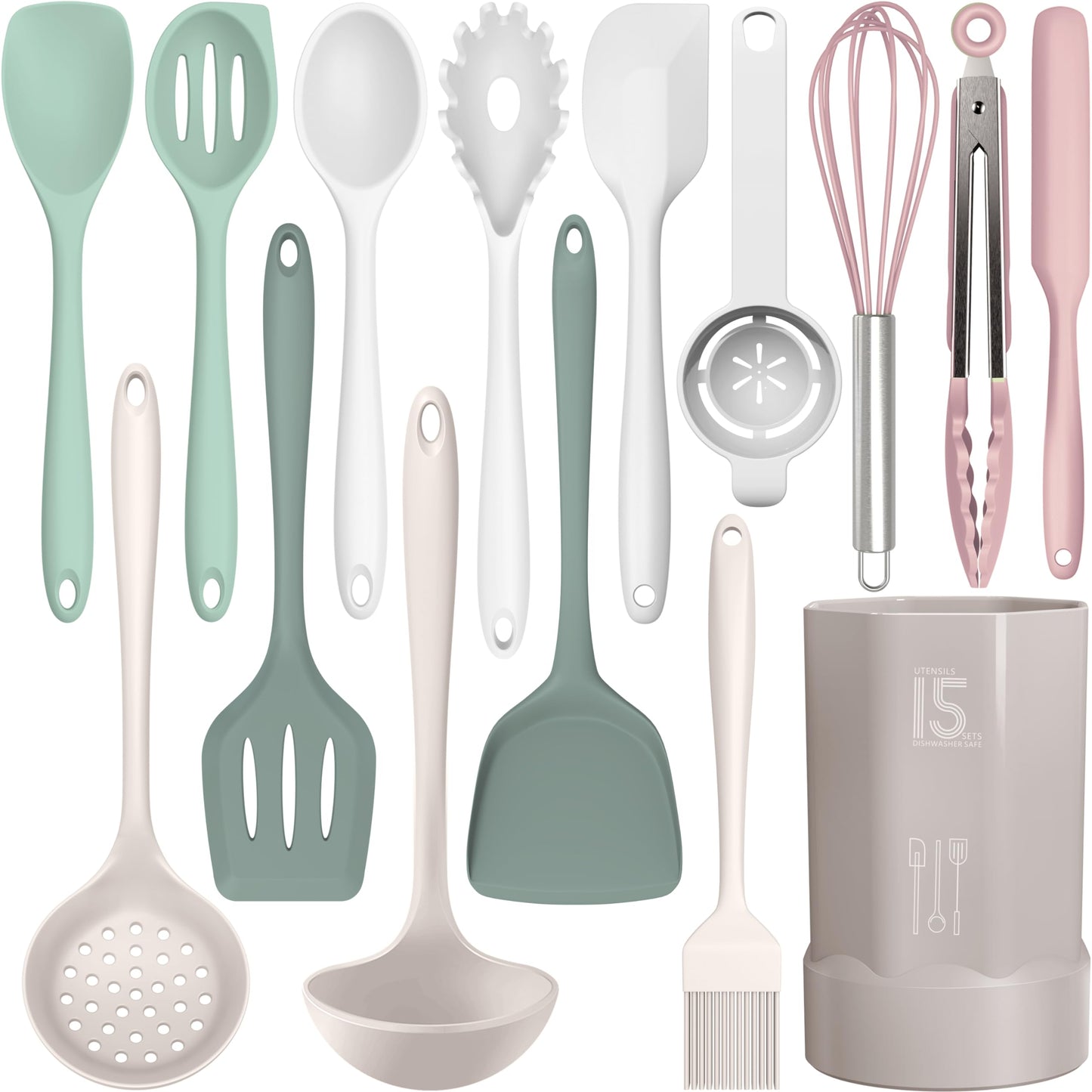 Silicone Cooking Utensils Set
