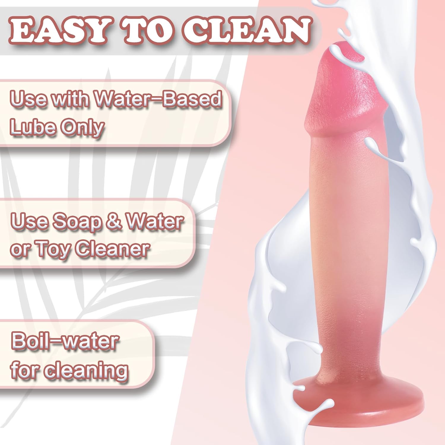 3PCS Silicone Anal Dildo, Small Anal Plug Training Set for Beginners, Soft G-Spot Realistic Dildos Butt Plug with Suction Cup, 100% Safe Silicone Material, Sex Toys for Men, Women & Couples (Flesh)