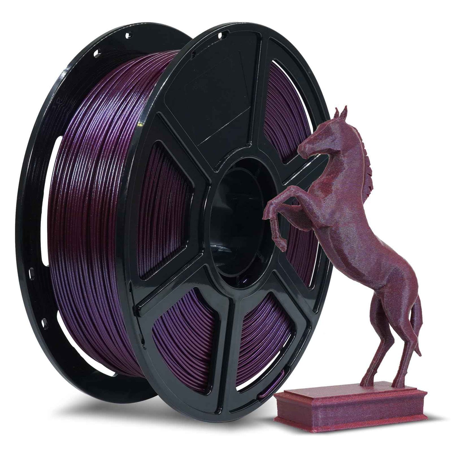 FLASHFORGE Matte PLA Filament 1.75mm +/- 0.02mm, Subdued Matte Surface 3D Printer Filament 1kg (2.2lbs) Spool, Excellent Printing Performance, Easy to Use for Most FDM 3D Printers
