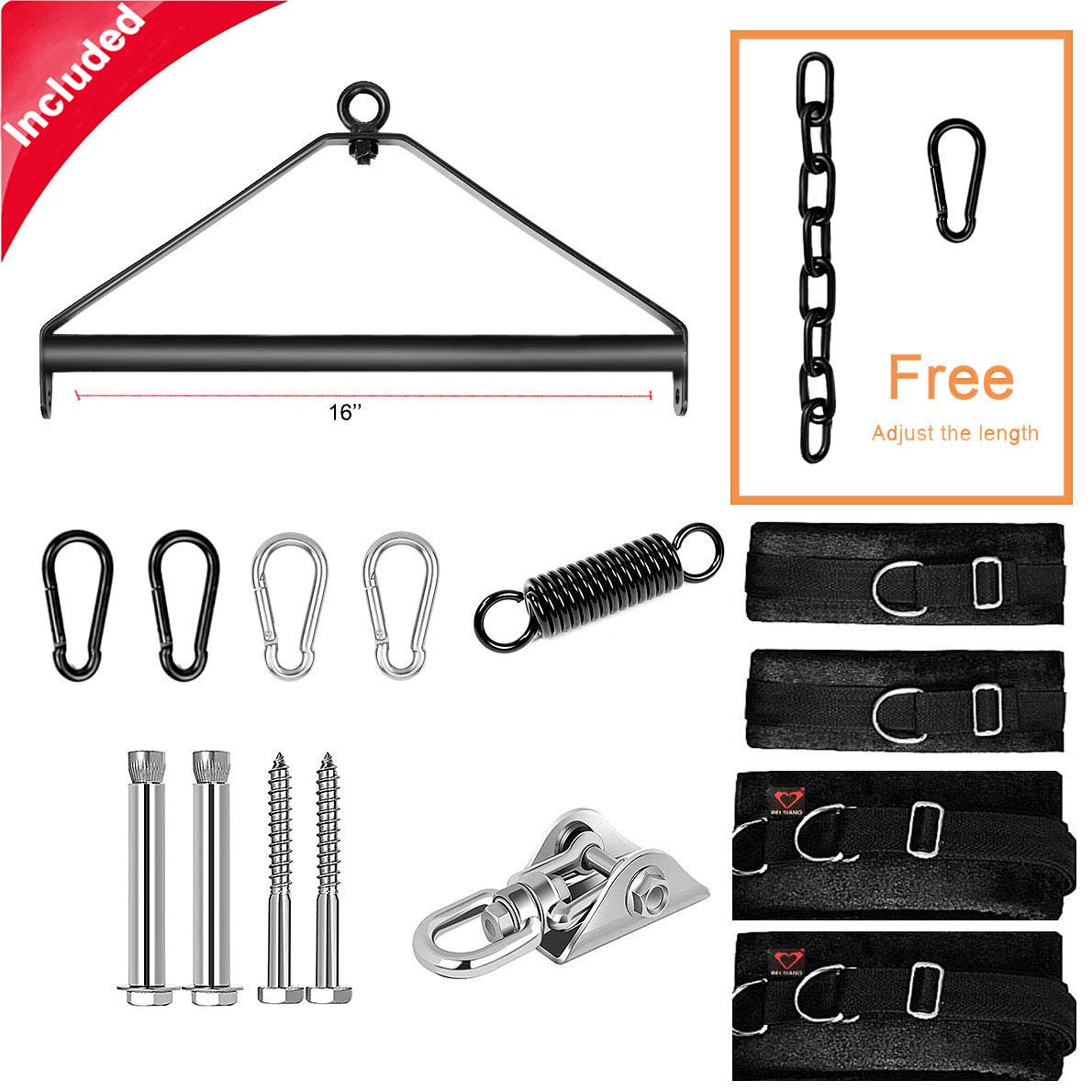 BELSIANG Adult Sex Swing,360 Degree Spinning Ceiling Indoor Swing, Sex Swivel Sling Set with Premium Paint Stand and Widened Thick Comfortable Toys for Couples(Ultimate Enhanced)