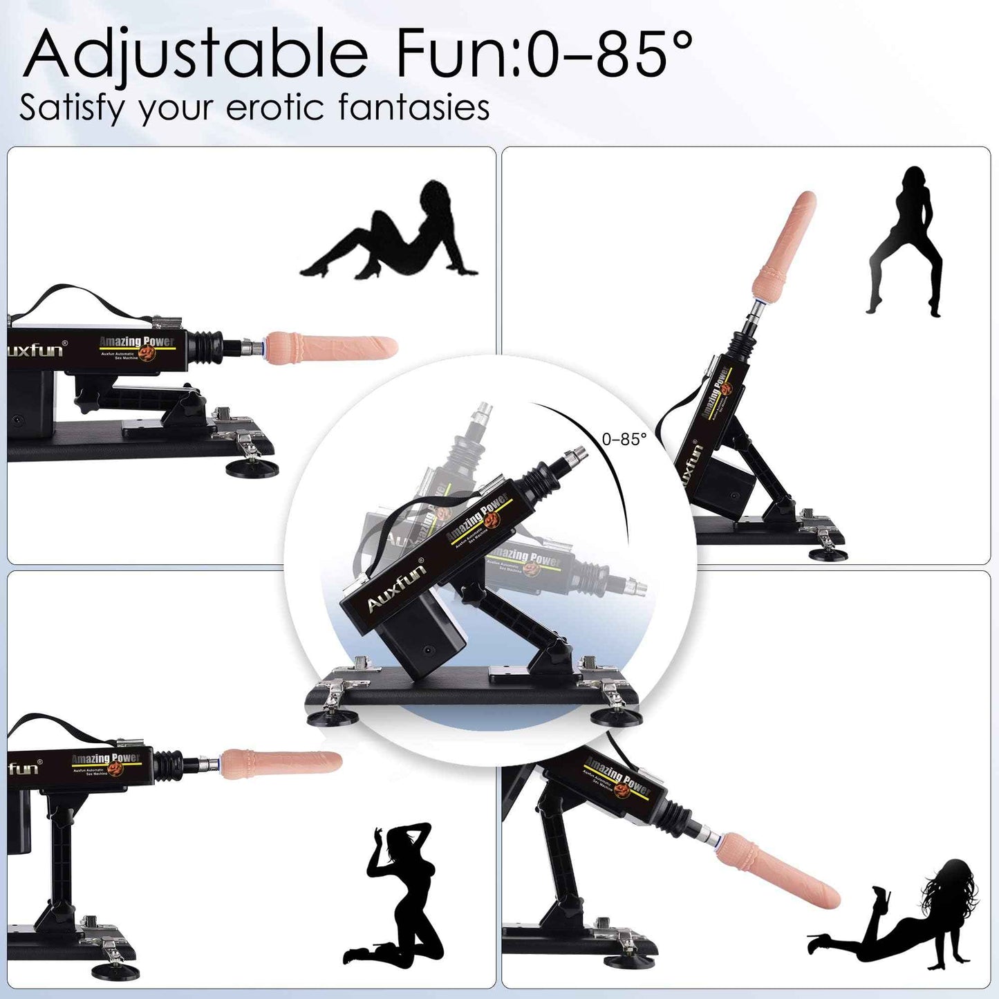 Auxfun Sex Machine for Men and Women - Ultimate Sex Gadgets for Unforgettable Pleasure