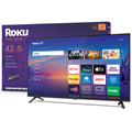 Roku Smart TV 2025 – RokuTV with Enhanced Voice Remote – Flat Screen LED Television with Wi-Fi for Streaming Live Local News, Sports, Family Entertainment