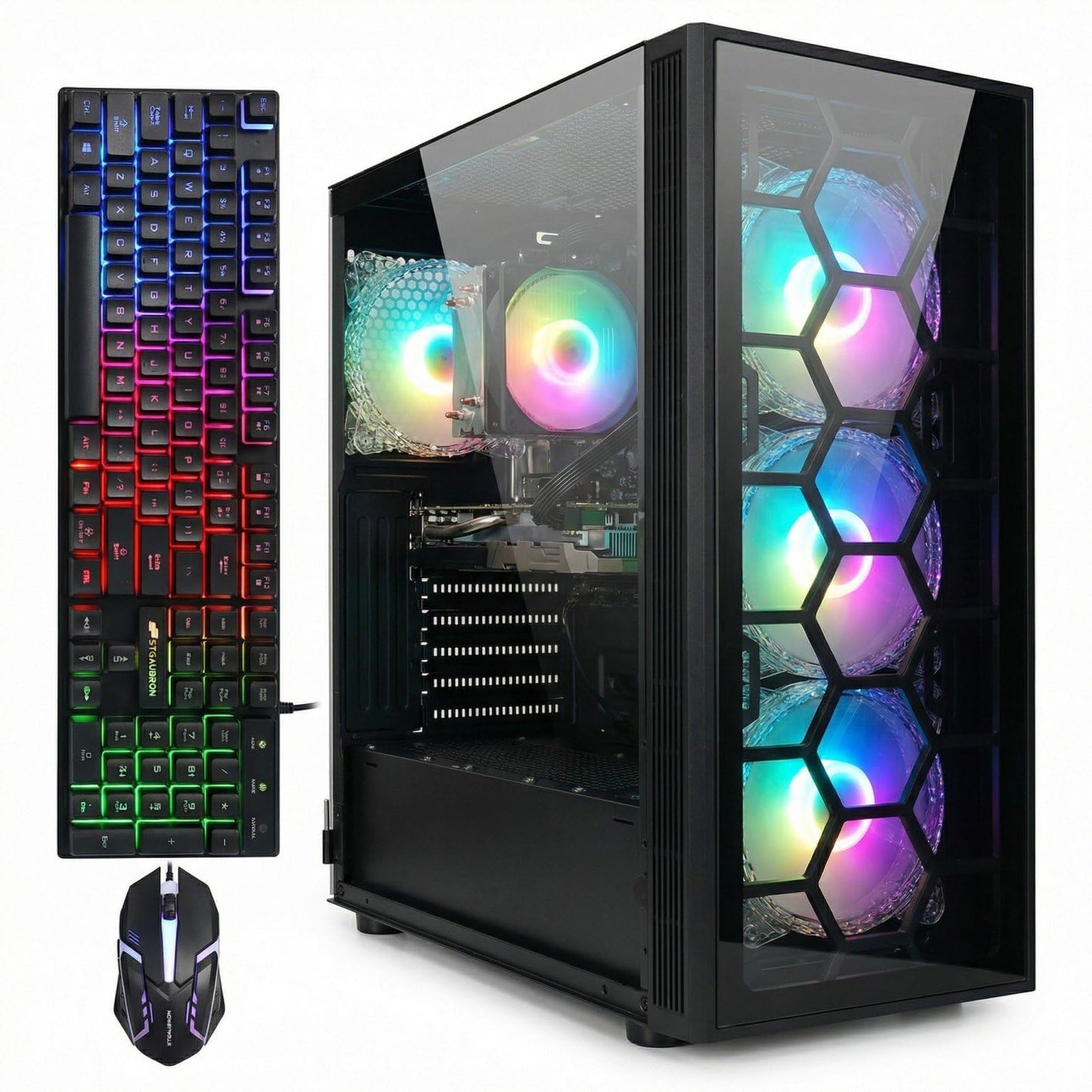 STGAubron Gaming Desktop PC Computer