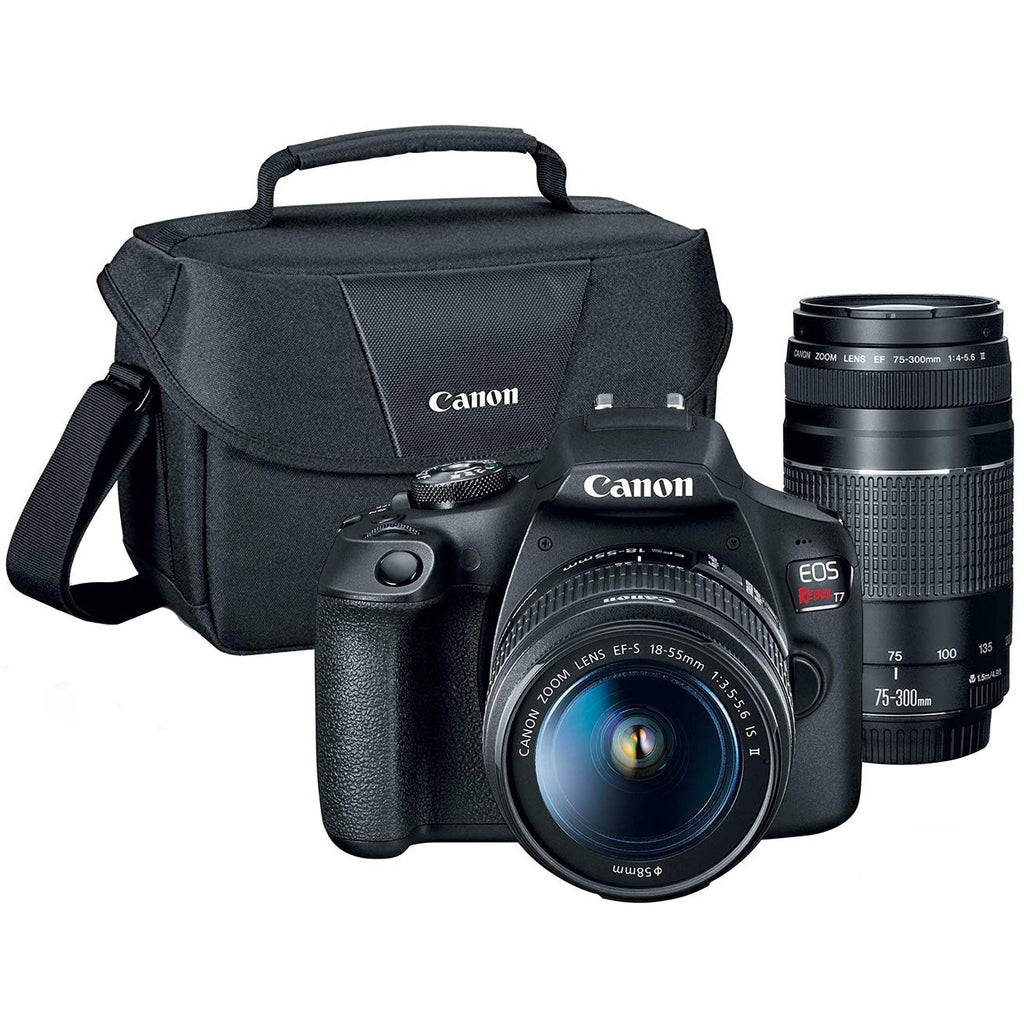 Canon EOS Rebel T7 Digital SLR Camera Kit Bundle Variation