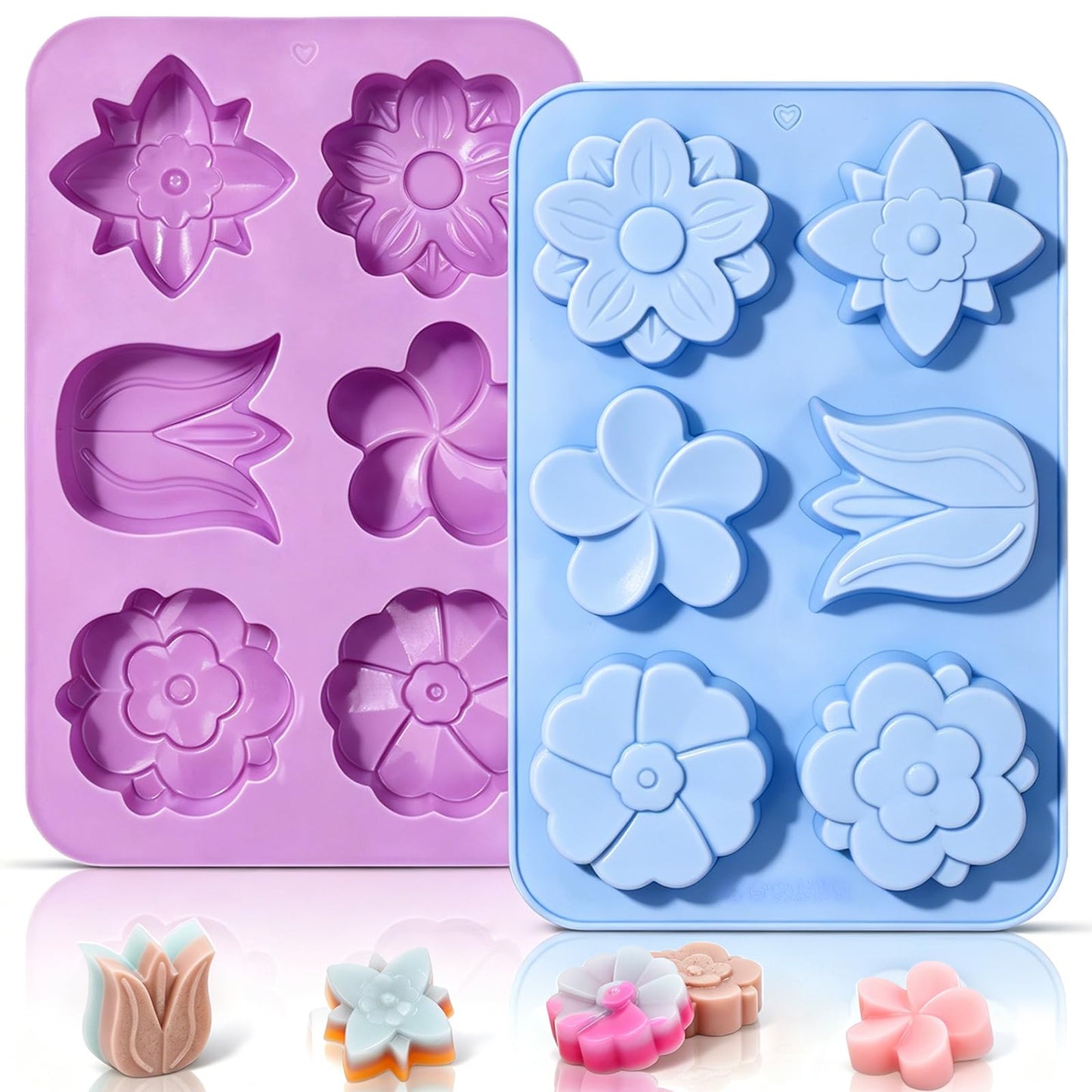 SJ Silicone Soap Molds