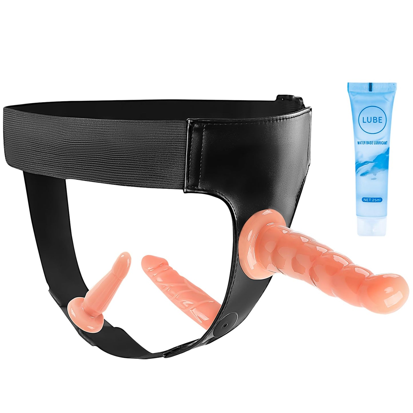 Adjustable Strap On Dildo Harness，3.3" Large Suction Cup, Male/Female
