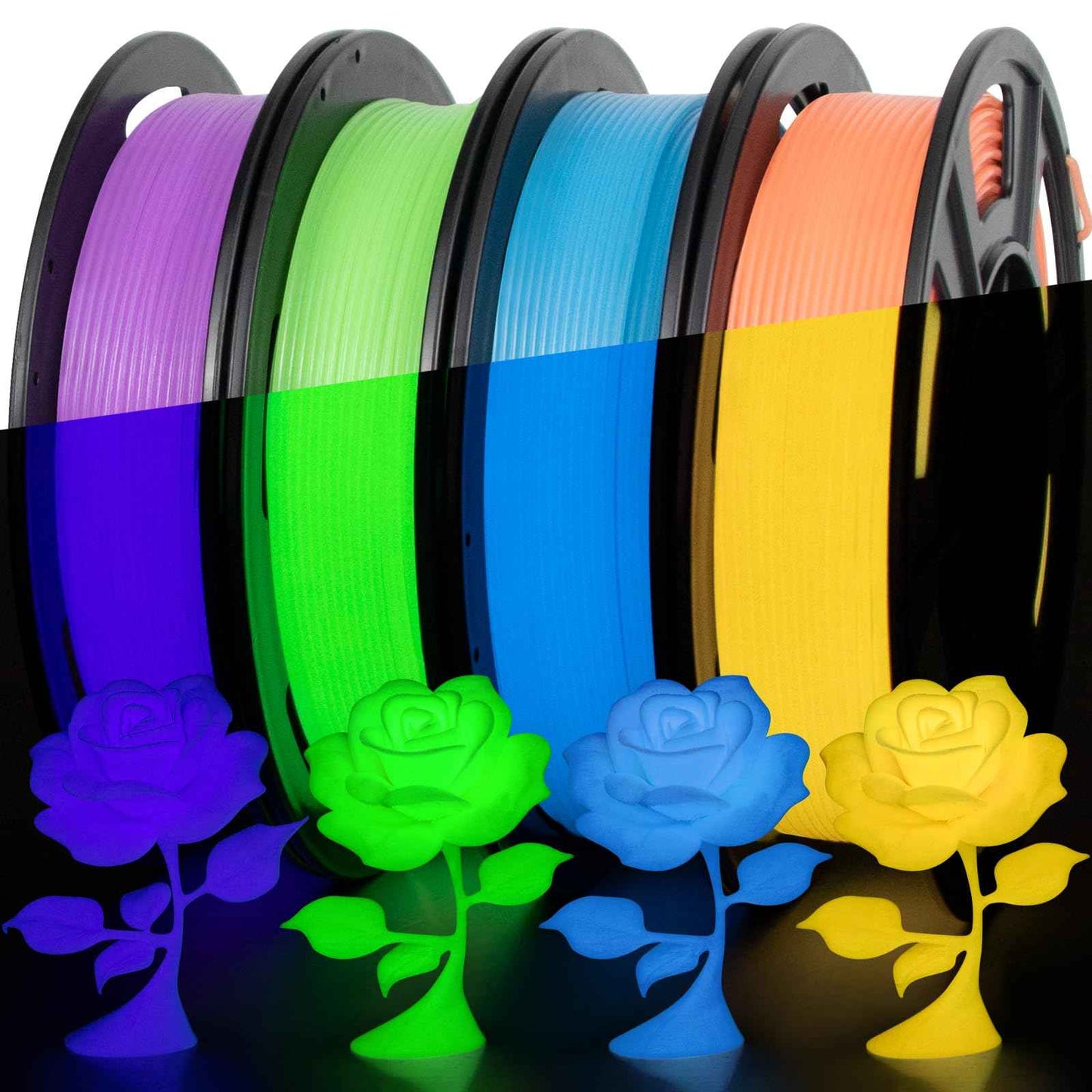 iSANMATE's 3D Printer Filament, PLA Filament 1.75 mm Dimensional Accuracy +/- 0.02 mm, 1 KG Spool