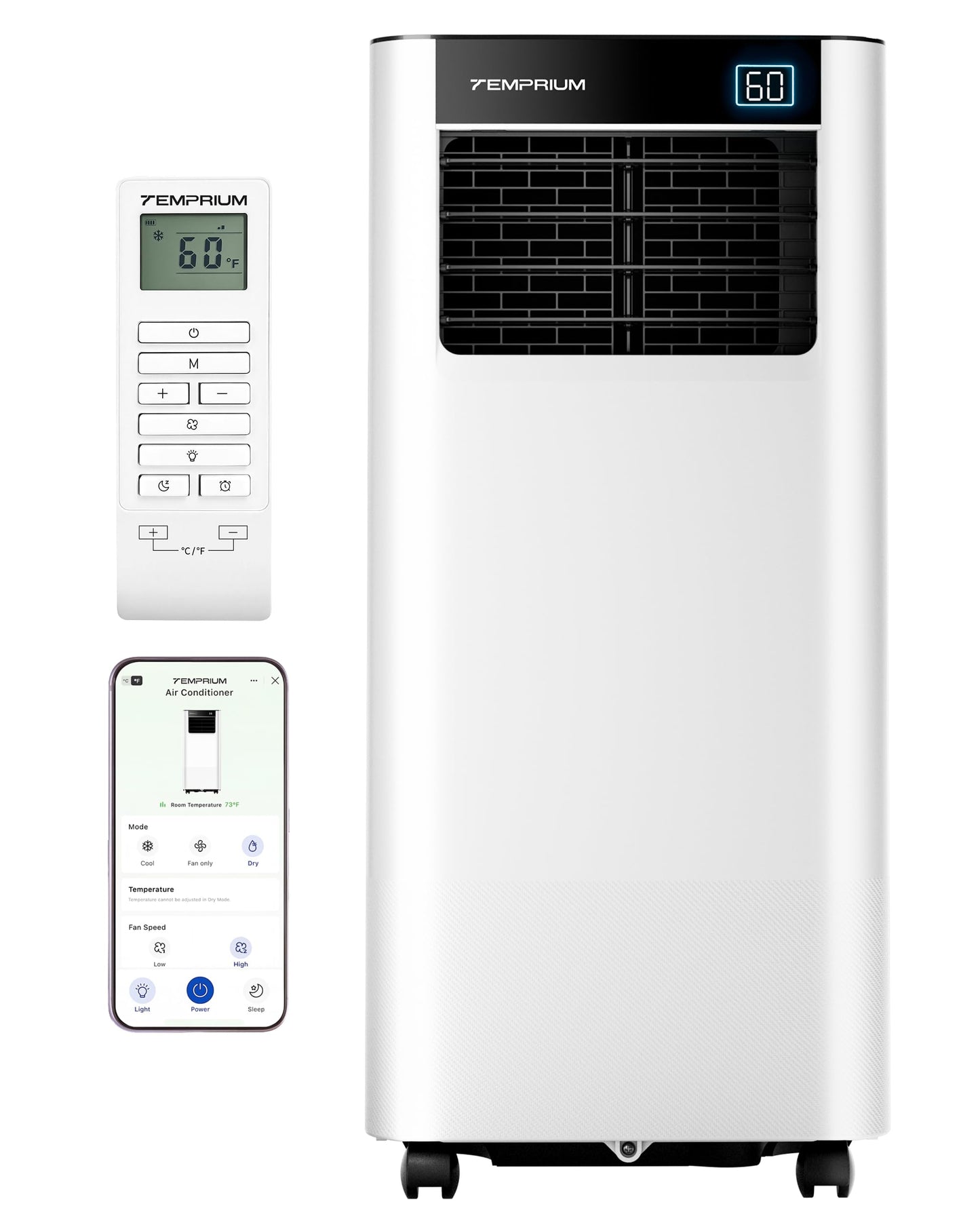 Temprium Portable Air Conditioners, PAC009-P2