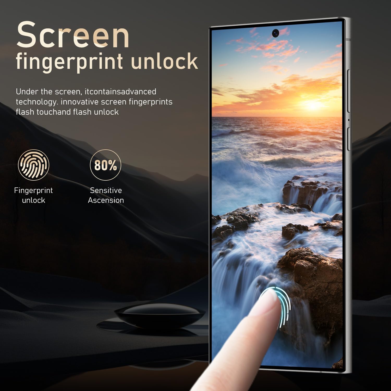 MMY I24 Ultra 5G Unlocked Smartphone,16GB+512GB Fully Cell Phone for Android 13, 6.8" Unlocked Cell Phone, 6800mAh, 48MP+108MP Dual Camera/Dual SIM/Fingerprint Lock/Face