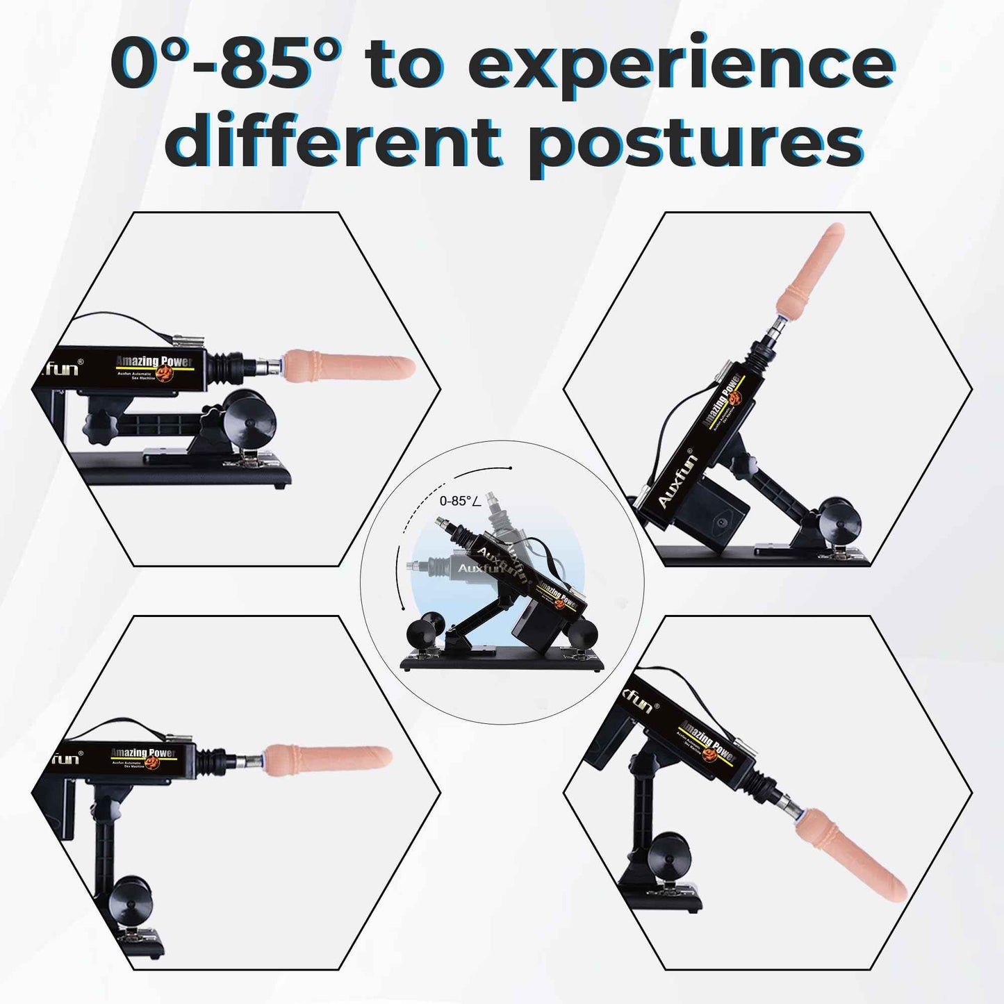 Auxfun Sex Machine for Men and Women - Ultimate Sex Gadgets for Unforgettable Pleasure