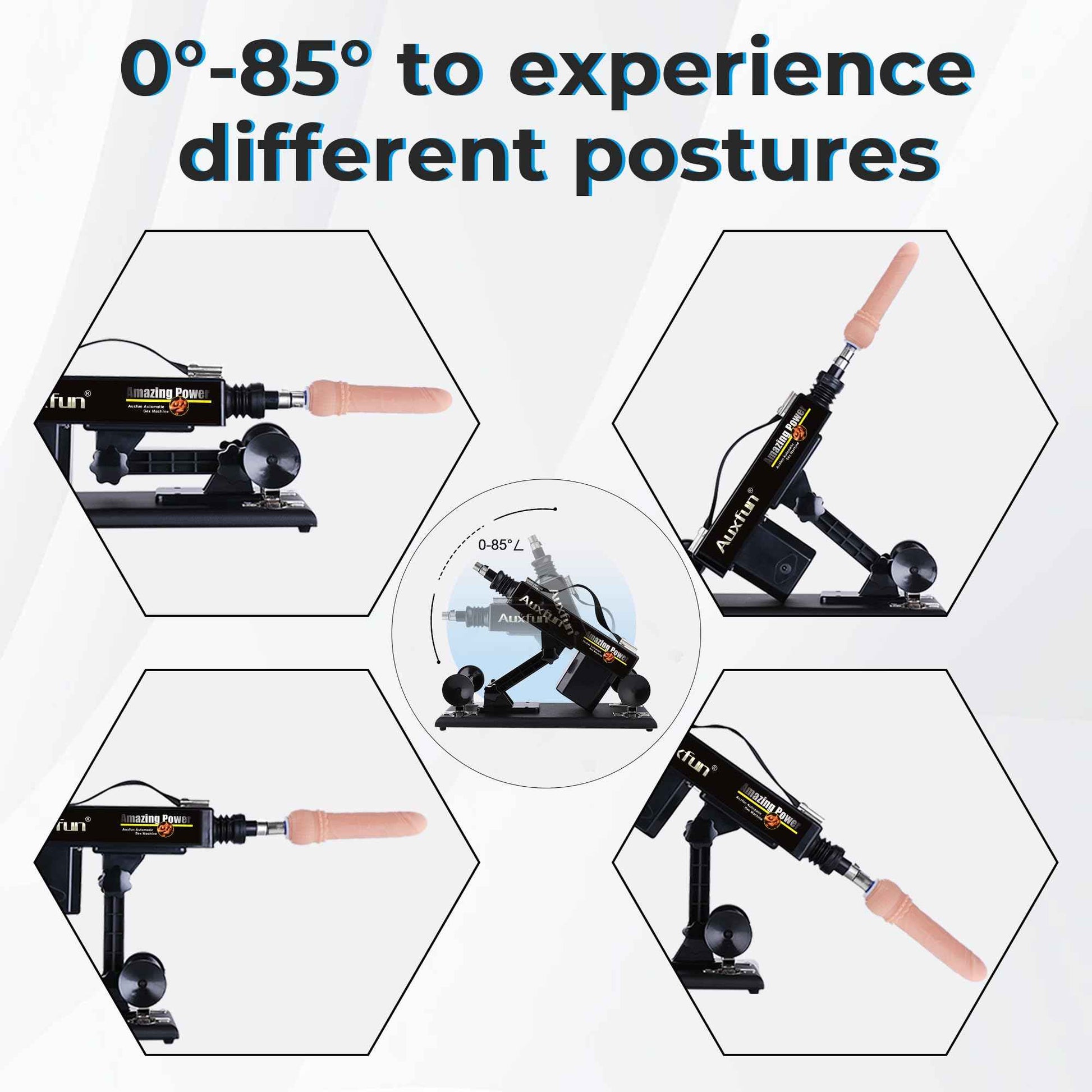 Auxfun Sex Machine for Men and Women - Ultimate Sex Gadgets for Unforgettable Pleasure
