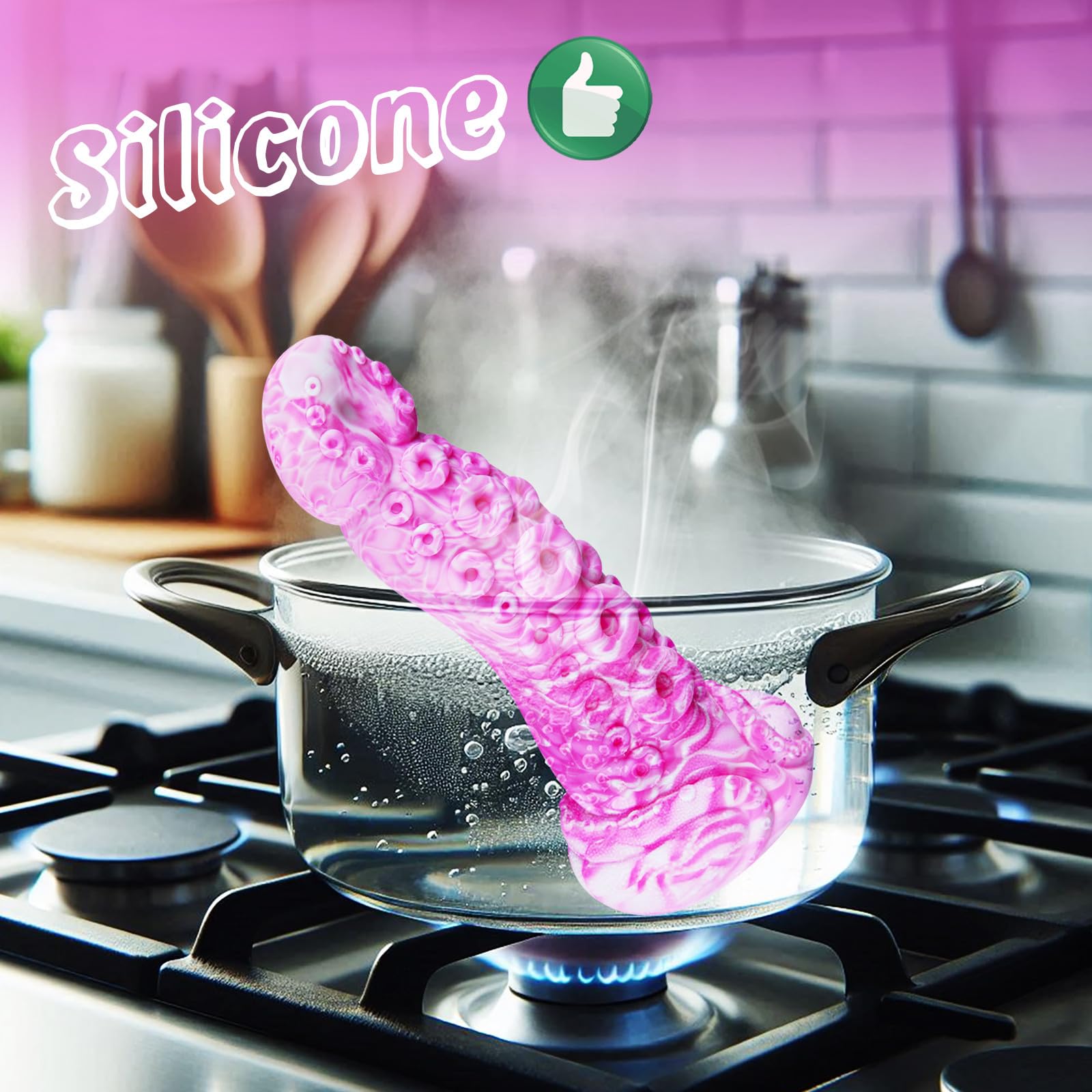 7" Beginner Small Monster Tentacle Dildo with Suction Cup,