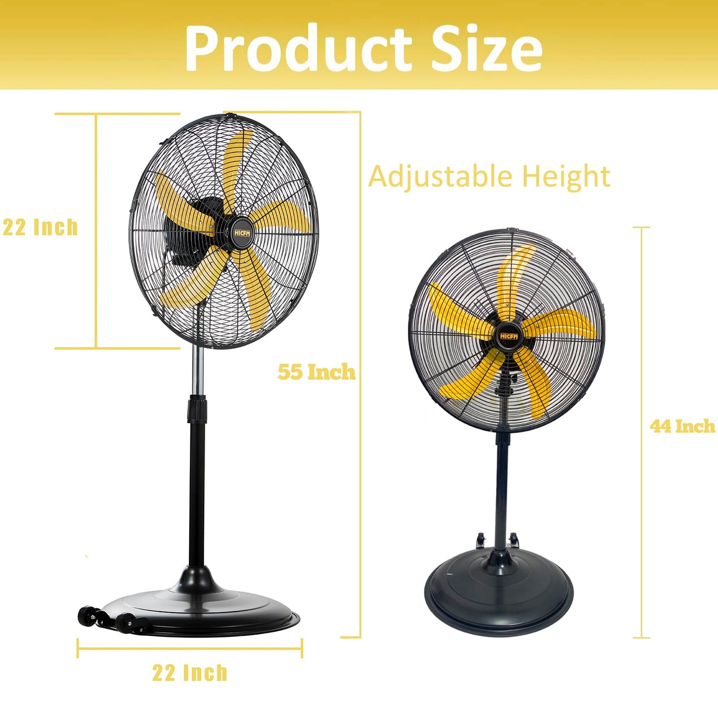 HiCFM Pedestal Standing Fan