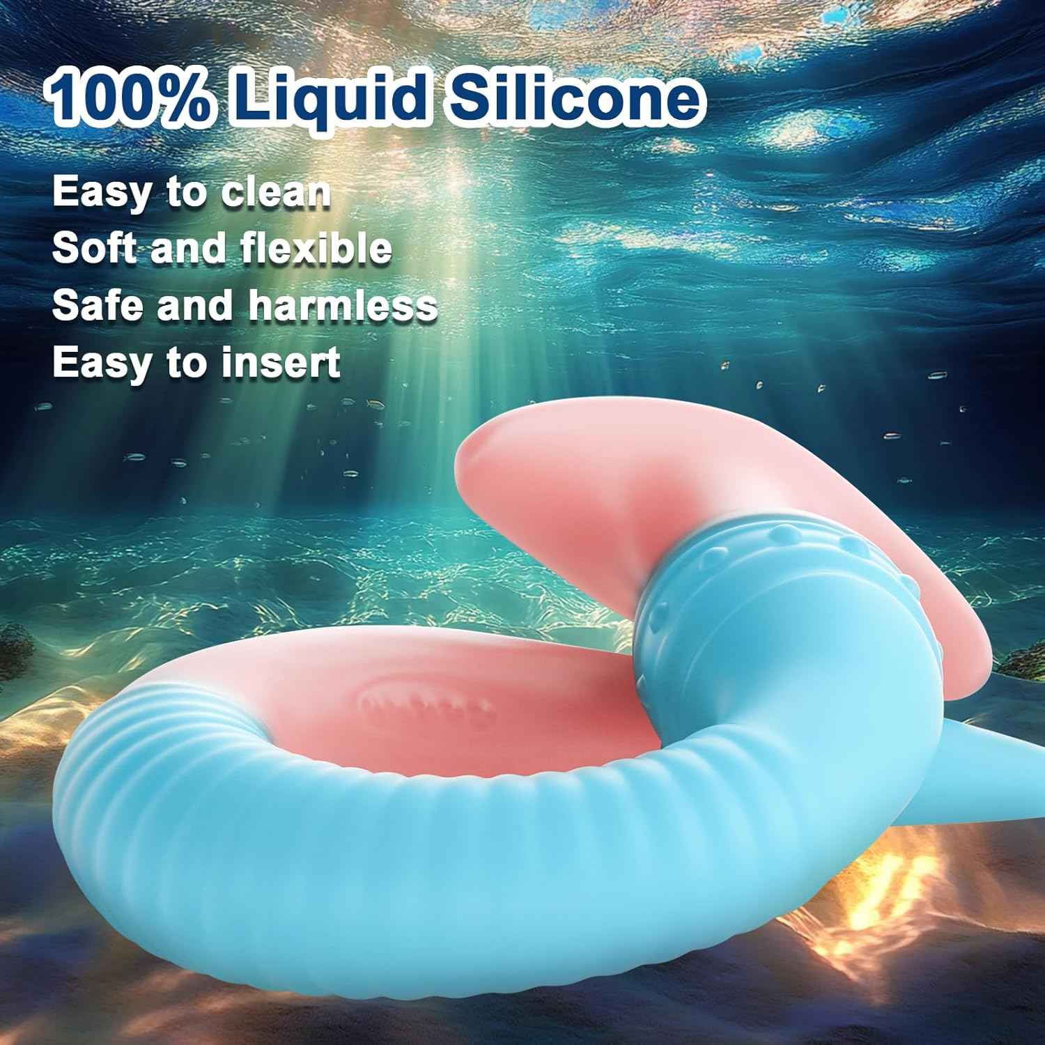Serhoo Fantasy Eel Dildo Prostate Massager Silicone Glow