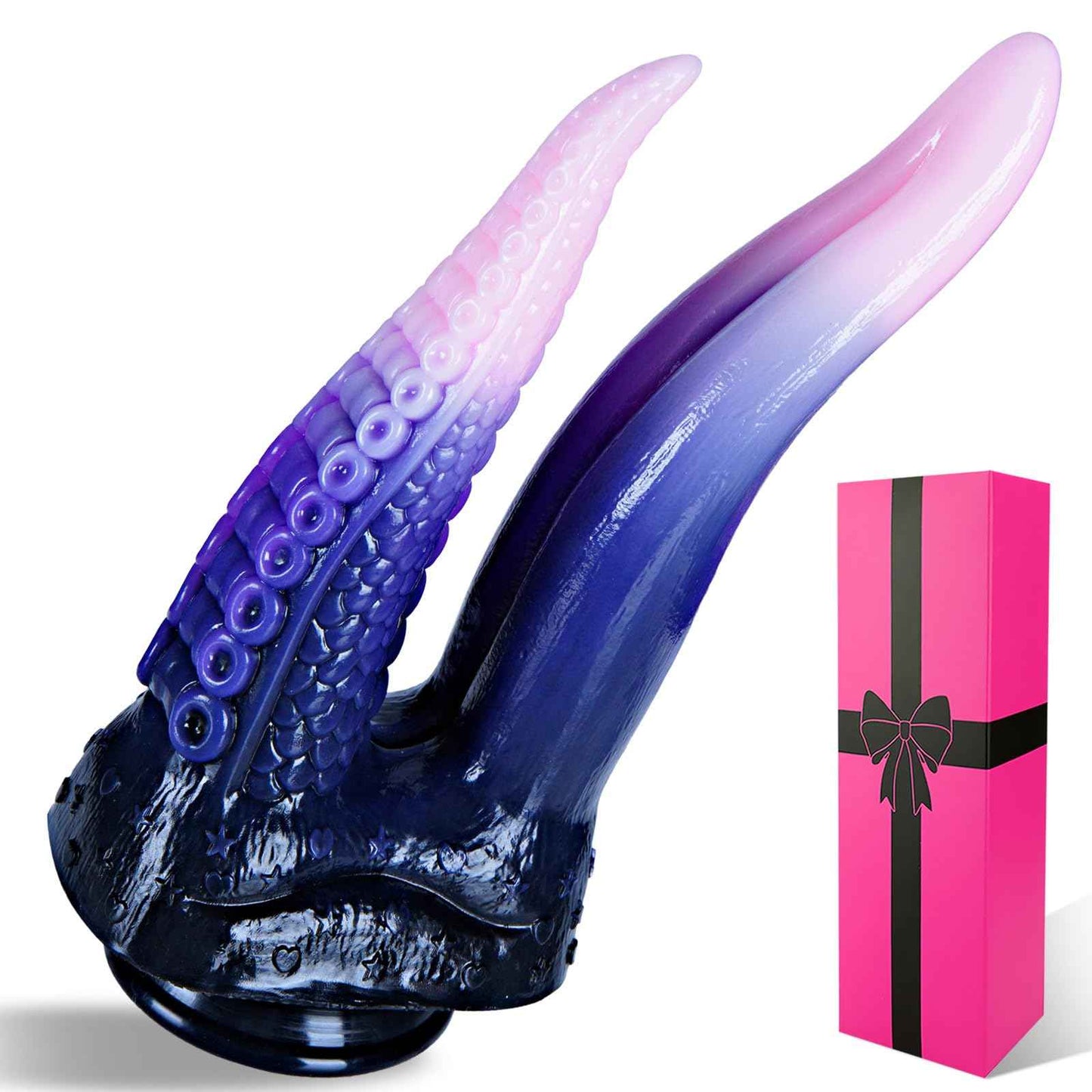 7.9" Double Head Tentacle Dildo, Small Monster Double Head Realistic Dildo