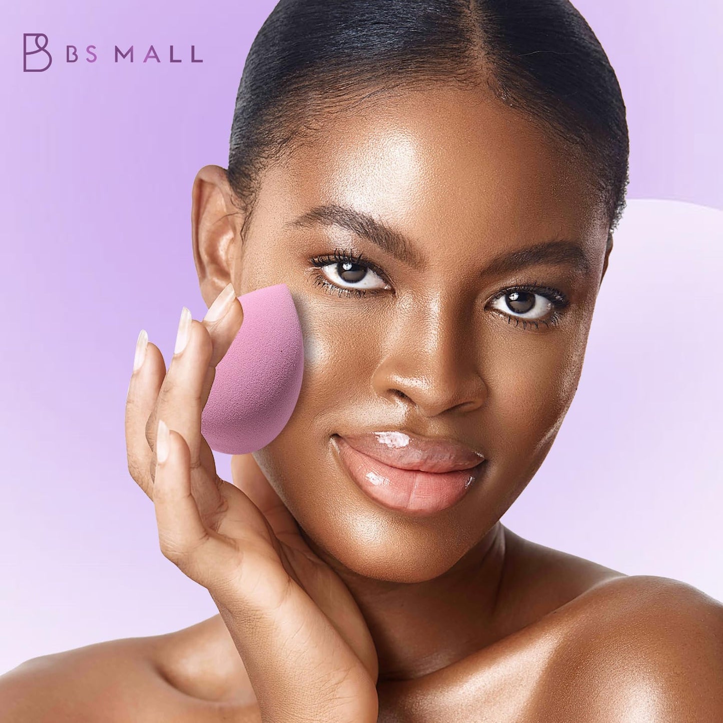 Makeup Sponge Set BS-MALLTriangle Puff 14 Pcs for Liquid, Cream, and Powder, Multi-colored Makeup Sponges and Mini Makeup Sponge