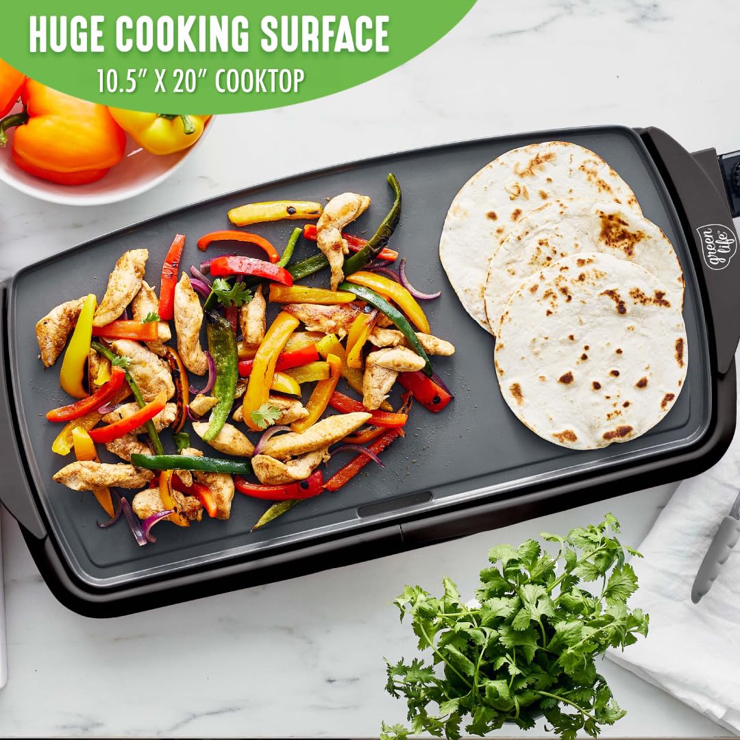 GreenLife 20" Electric Griddle