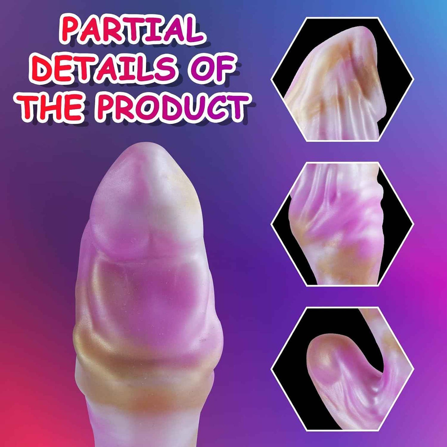 5.9'' Silicone Anal Plug Butt Plug Sex Toy,Fantasy Monster Dildo Prostate Dildo Small Butt Plug Anal Plugs,Wearable Prostate Plug Anal Stretcher Adult Sex Toys for Men Women Gay Couple