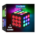 PlayRoute Light Up Cube Brain and Memory Game - Gift Toy for Kids Boys & Girls Ages 6-12 Years and Up