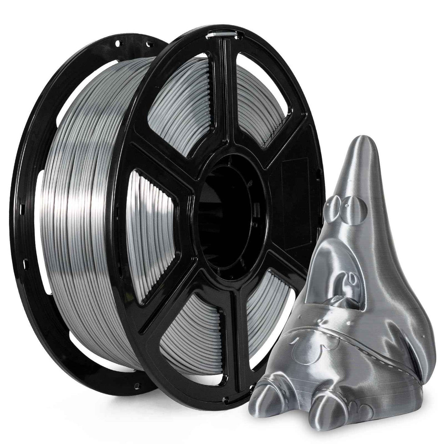 FLASHFORGE Silk PLA Filament 1.75mm, 3D Printer Filament 1kg (2.2lbs) Spool, Smooth and Silky Texture 3D Printing Filament, Dimensional Accuracy +/- 0.02mm