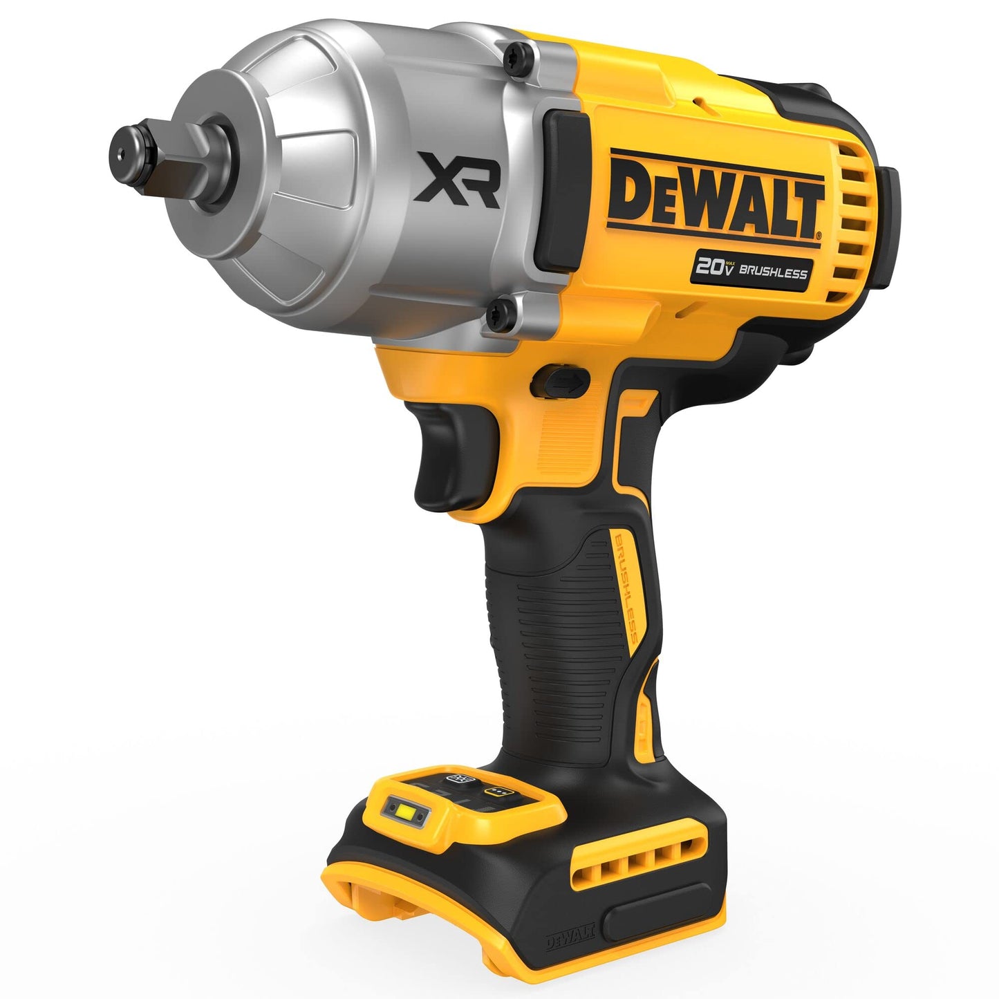 DEWALT 20V MAX XR Brushless High Torque 1/2" Impact Wrench with Detent Anvil