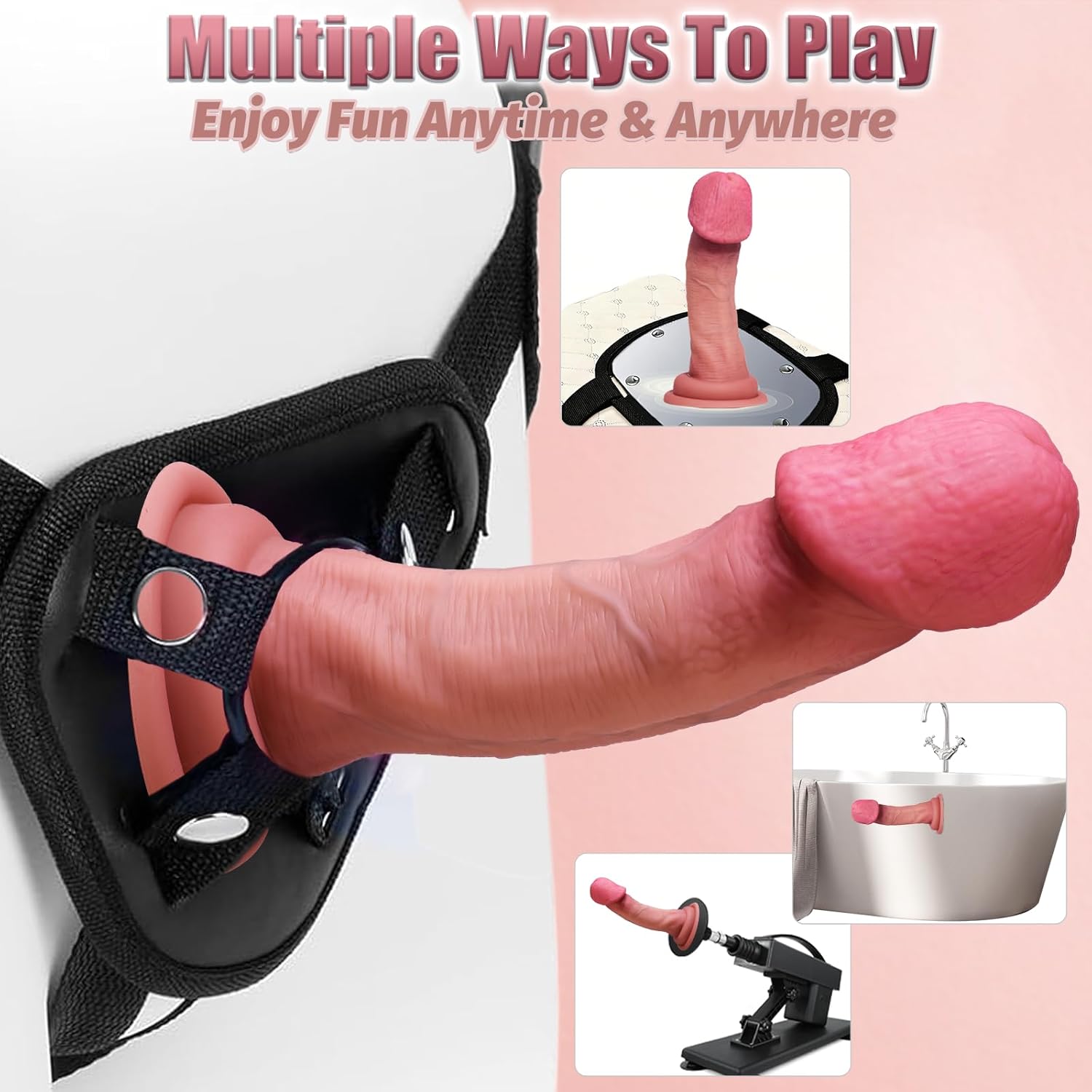 YAIORD Realistic Silicone Dildo with Suction Cup 6.8 Inch