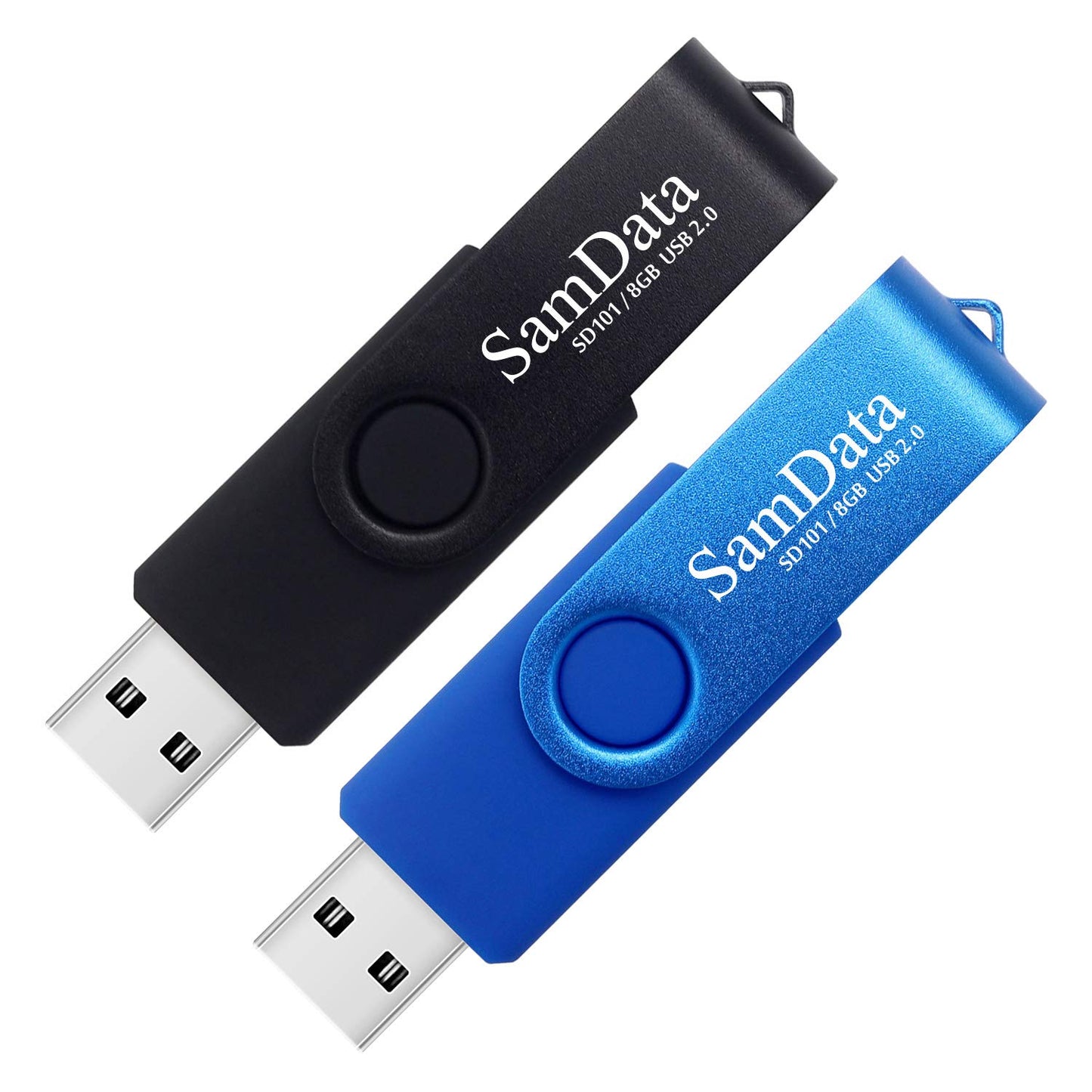 SamData 16GB USB Flash Drives 5 Pack 16GB Thumb Drives Memory Stick Jump Drive with LED Light for Storage and Backup