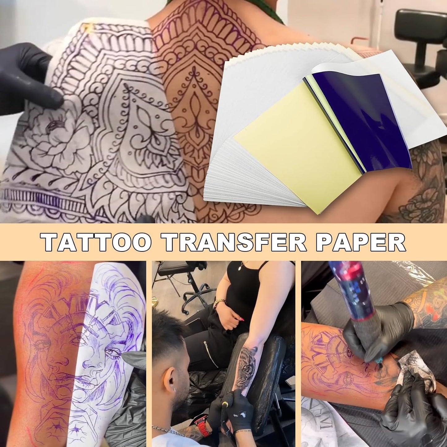 Jconly Professional Tattoo Practice Kit for Beginners 614 Pieces