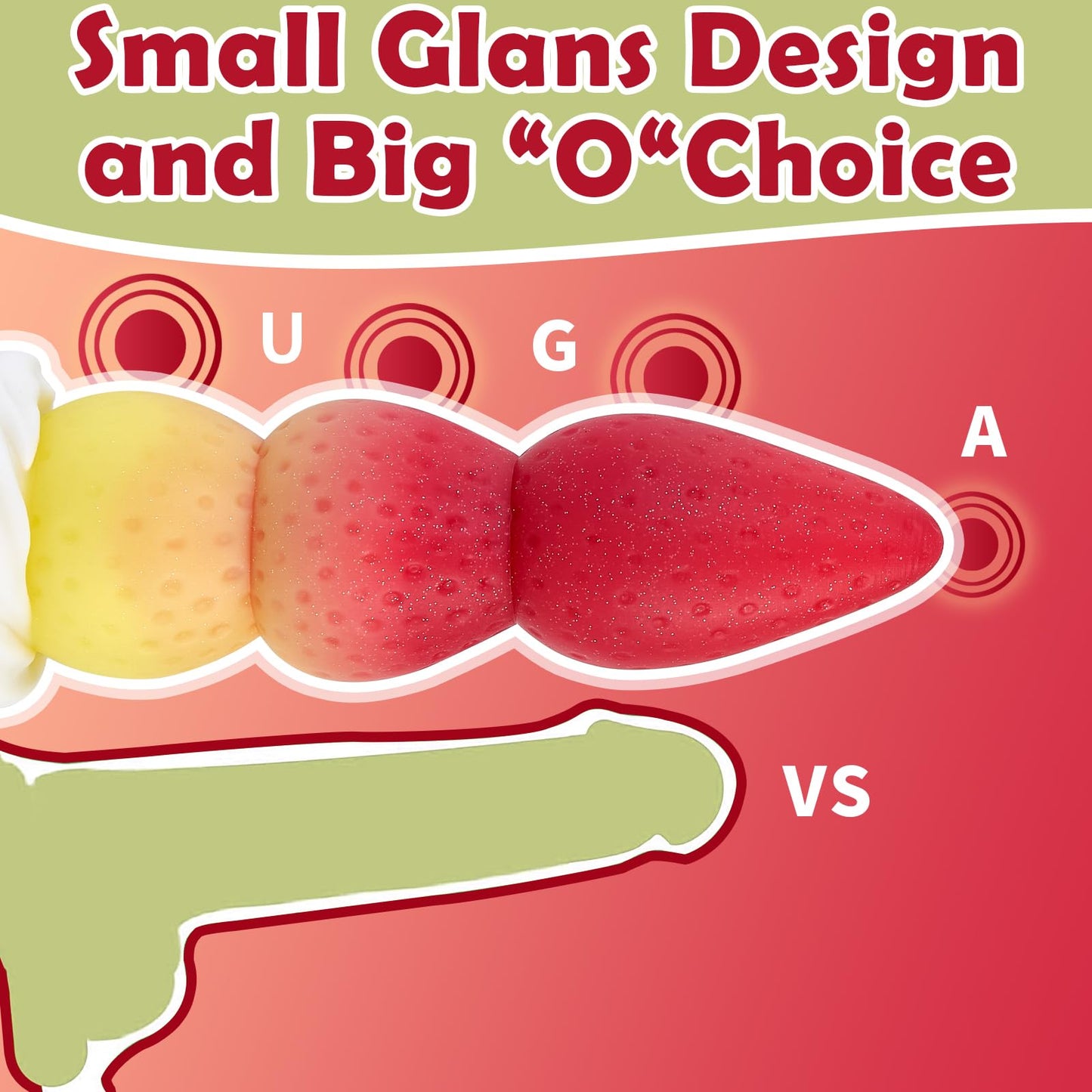 Cute Anal Plug 8" Silicone Knot Dildo with Strong Hands-Free for G-spot Stimulation, Anal Dildo with 3 Knots Sex Toys for Women Men Couples Silicone Realistic Dildos Butt Plugs Anal Beads Vibrating