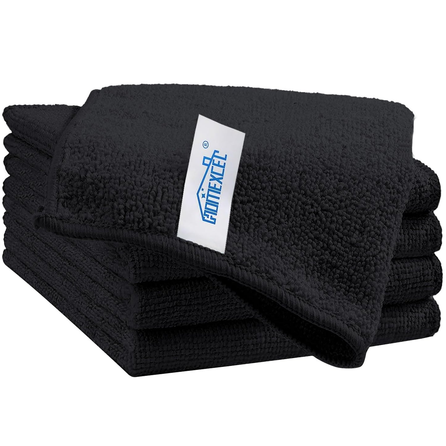 HOMEXCEL Microfiber Cleaning Cloth, Premium Microfiber Towels for Cars, Lint Free, Scratch-Free, Highly Absorbent, Reusable Cleaning Rags for Car, Household, Kitchen, Window