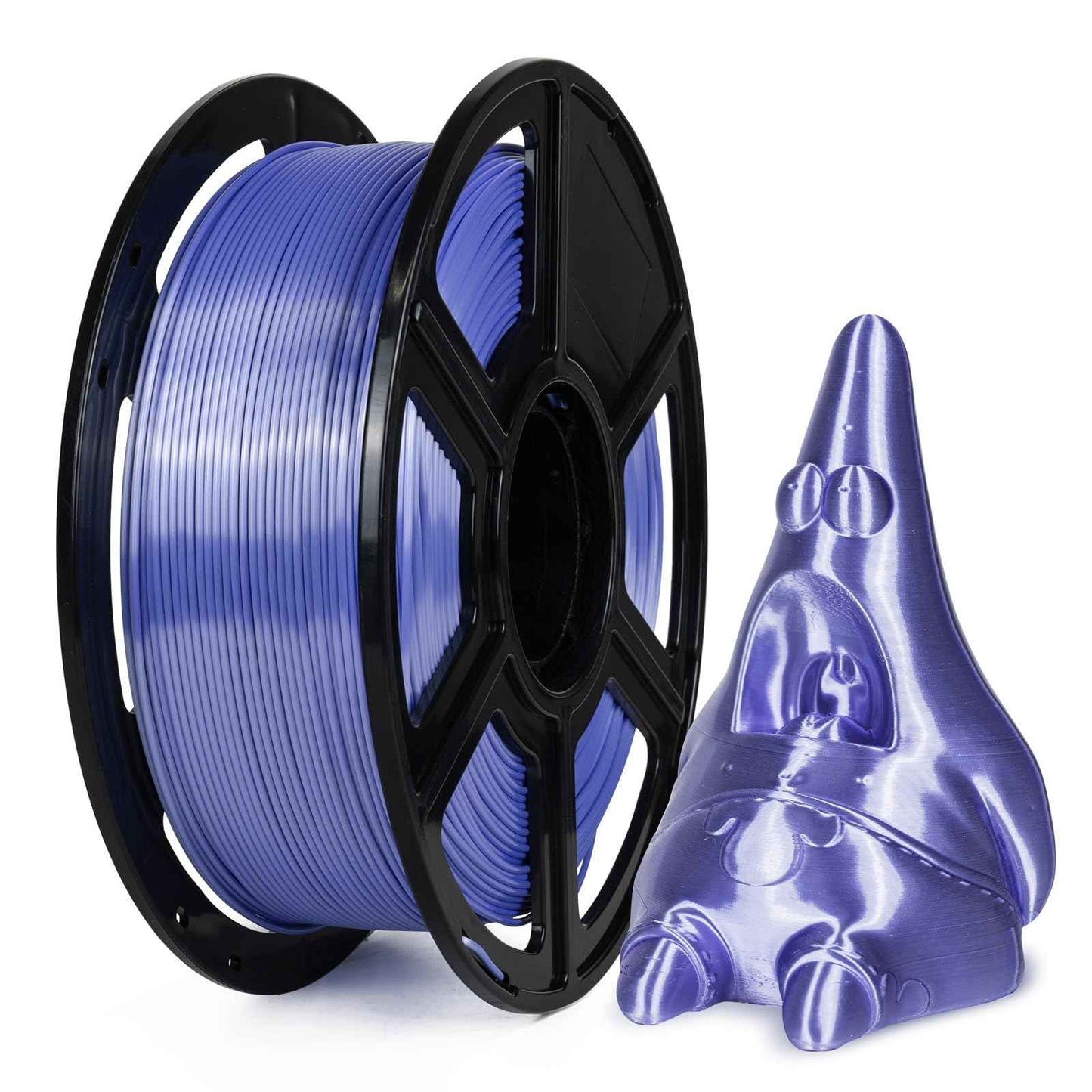 FLASHFORGE Silk PLA Filament 1.75mm, 3D Printer Filament 1kg (2.2lbs) Spool, Smooth and Silky Texture 3D Printing Filament, Dimensional Accuracy +/- 0.02mm