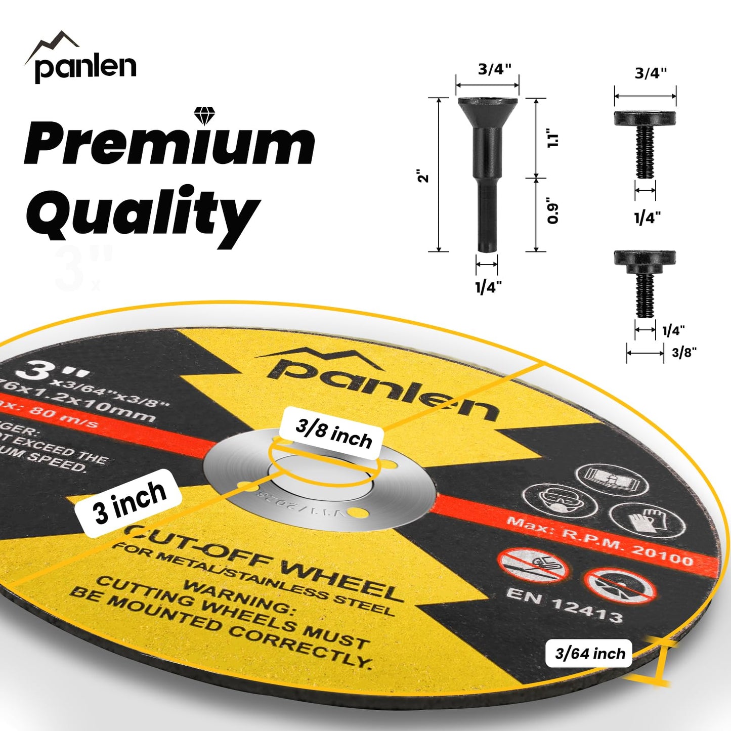 Panlen Cutting Wheels for Angle Grinder