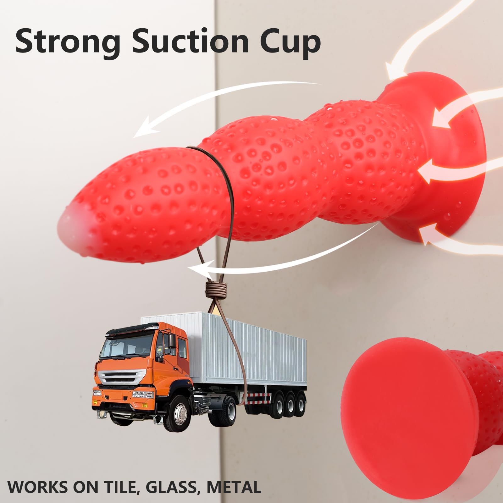 Anal Plug Prostate Toy Anal Training Set Realistic Dildo with Strong Suction Cup Simulated Penis G-Spot Stimulation Dildo Couples Adult Toy
