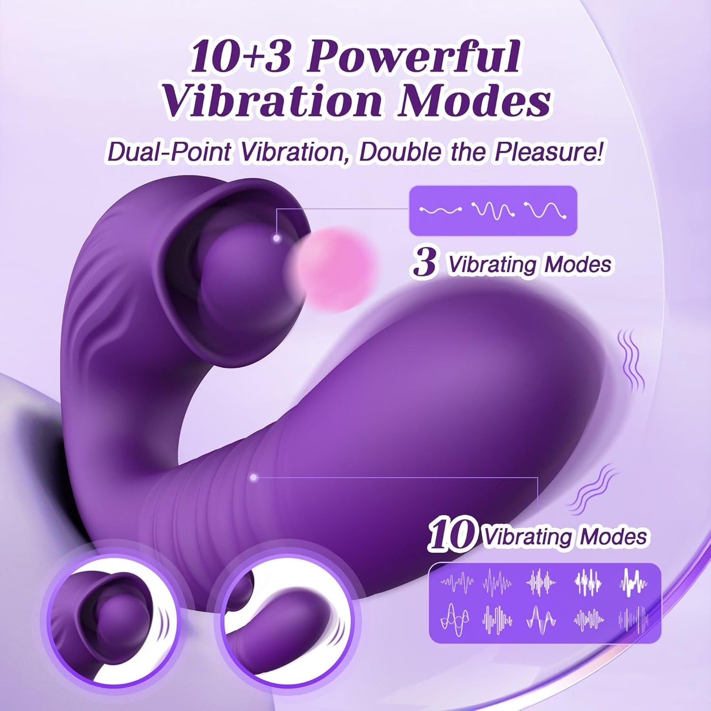 Tracy's Dog Ciro G-Spot Vibrator Multi-Function Thrusting Sex Toy