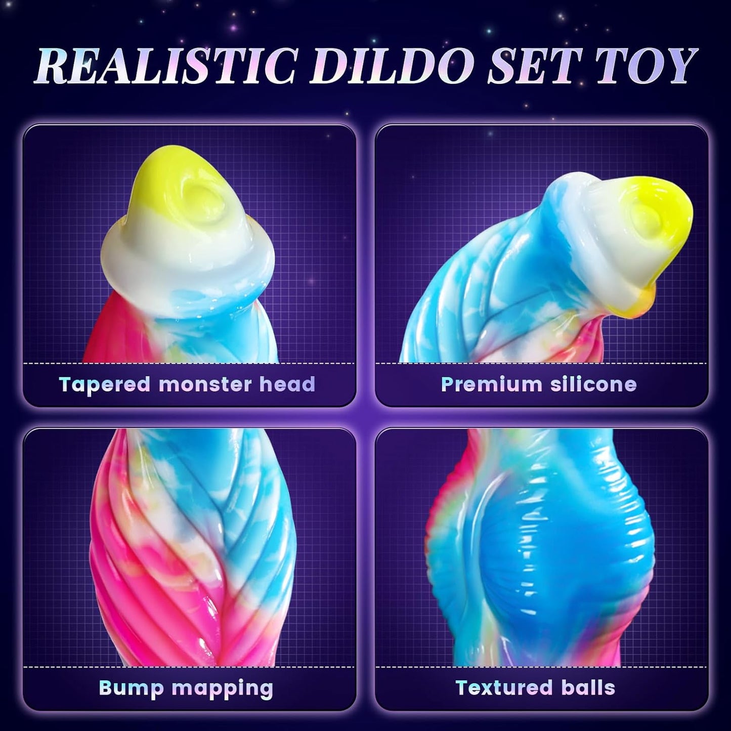 FYSHAVO Phoenix Thrusting Dildo Vibrator App Controlled 10.2in