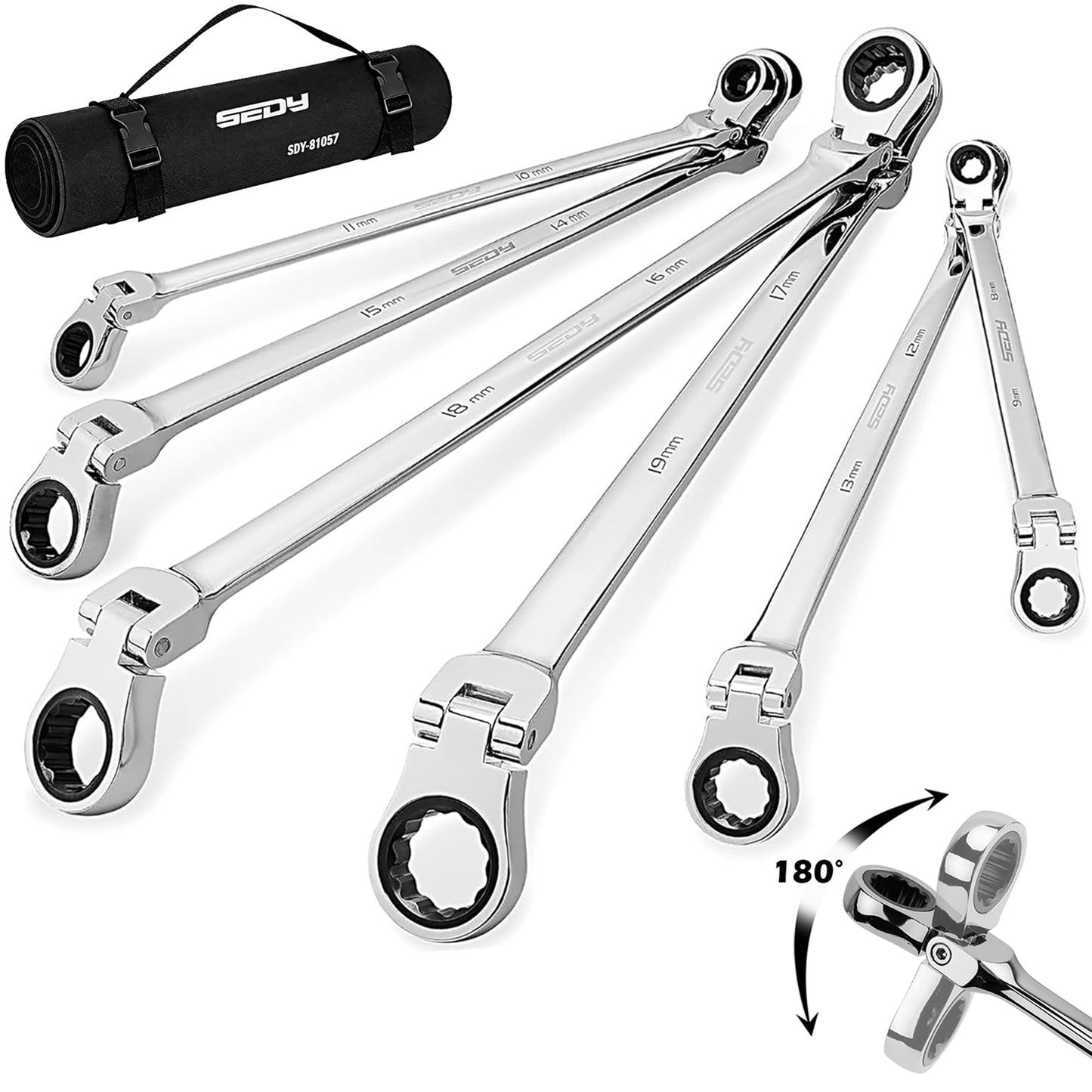 SEDY SAE & Metric Combination Wrenches