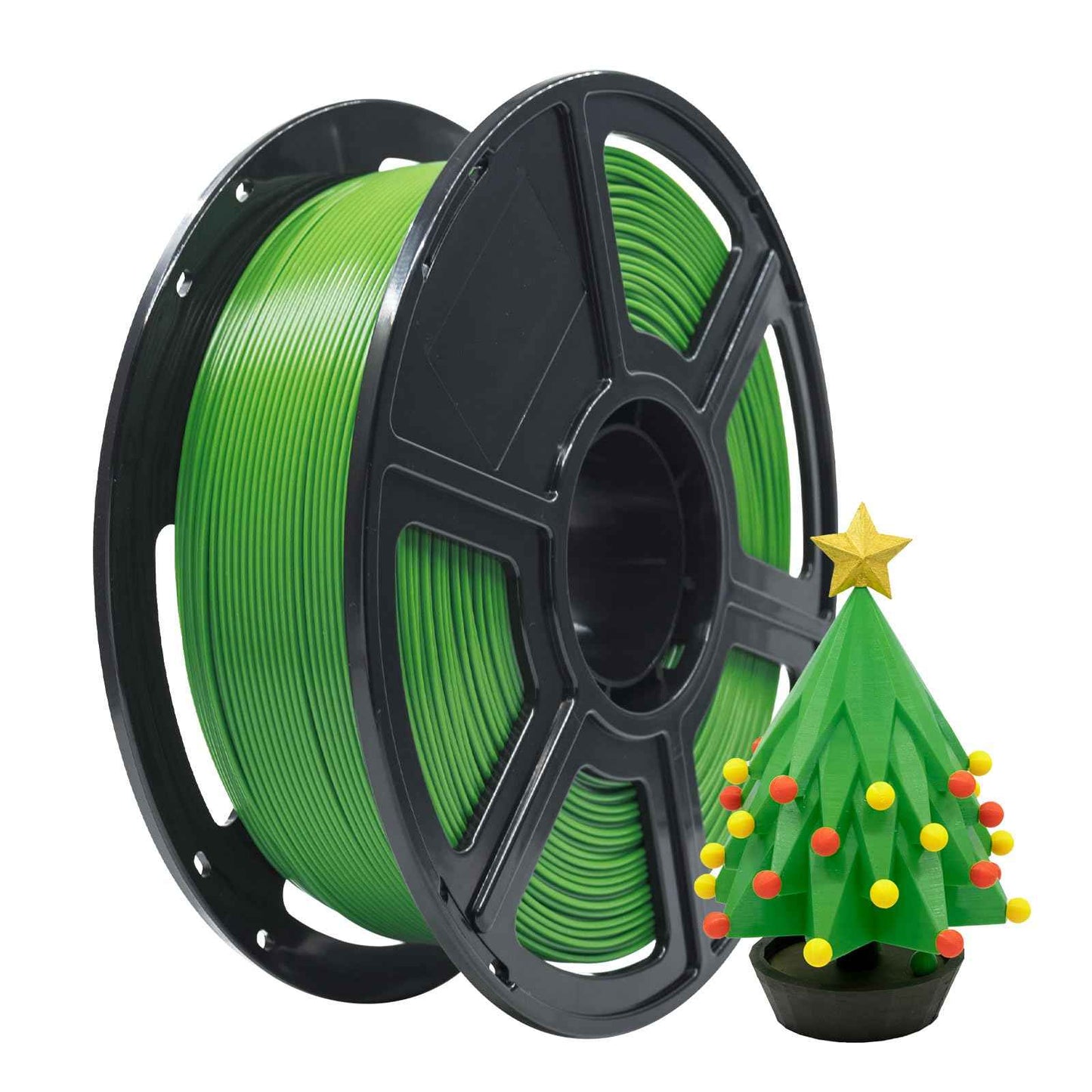 FLASHFORGE Matte PLA Filament 1.75mm +/- 0.02mm, Subdued Matte Surface 3D Printer Filament 1kg (2.2lbs) Spool, Excellent Printing Performance, Easy to Use for Most FDM 3D Printers