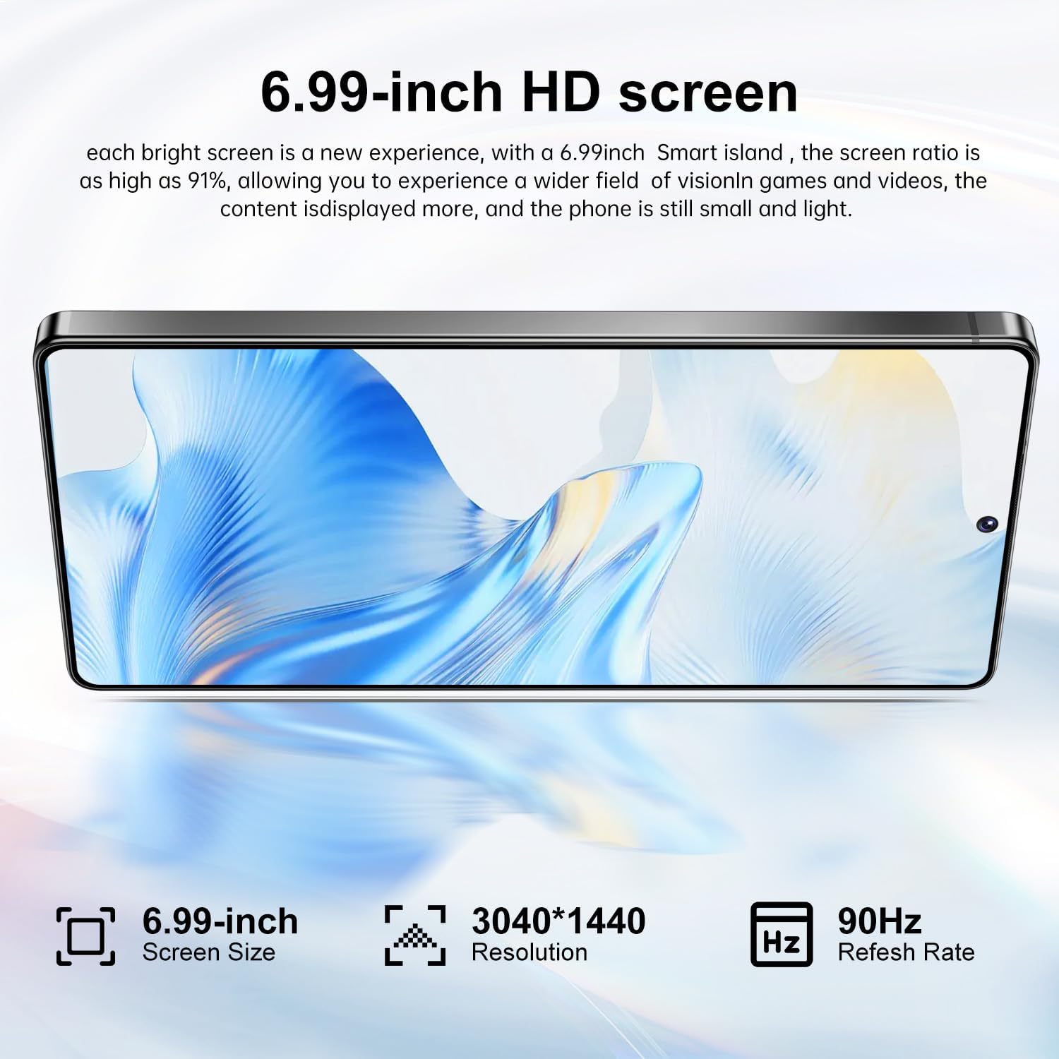 Ofinsut I26 Ultra 5G Unlocked Smartphone 512GB 16GB RAM