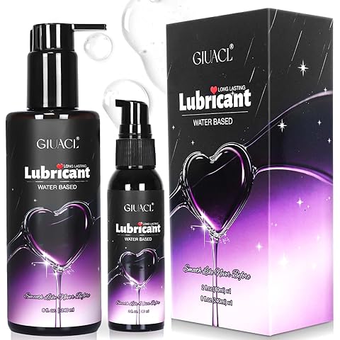 Water-Based Personal Lubricant for Men and Women, Smooth Intimate Gel