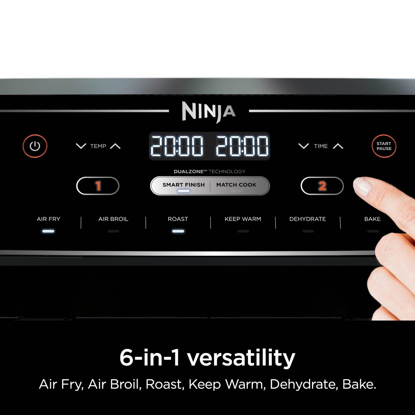 Ninja | Air Fryer | Finish Cooking Multiple Foods at the Same Time |