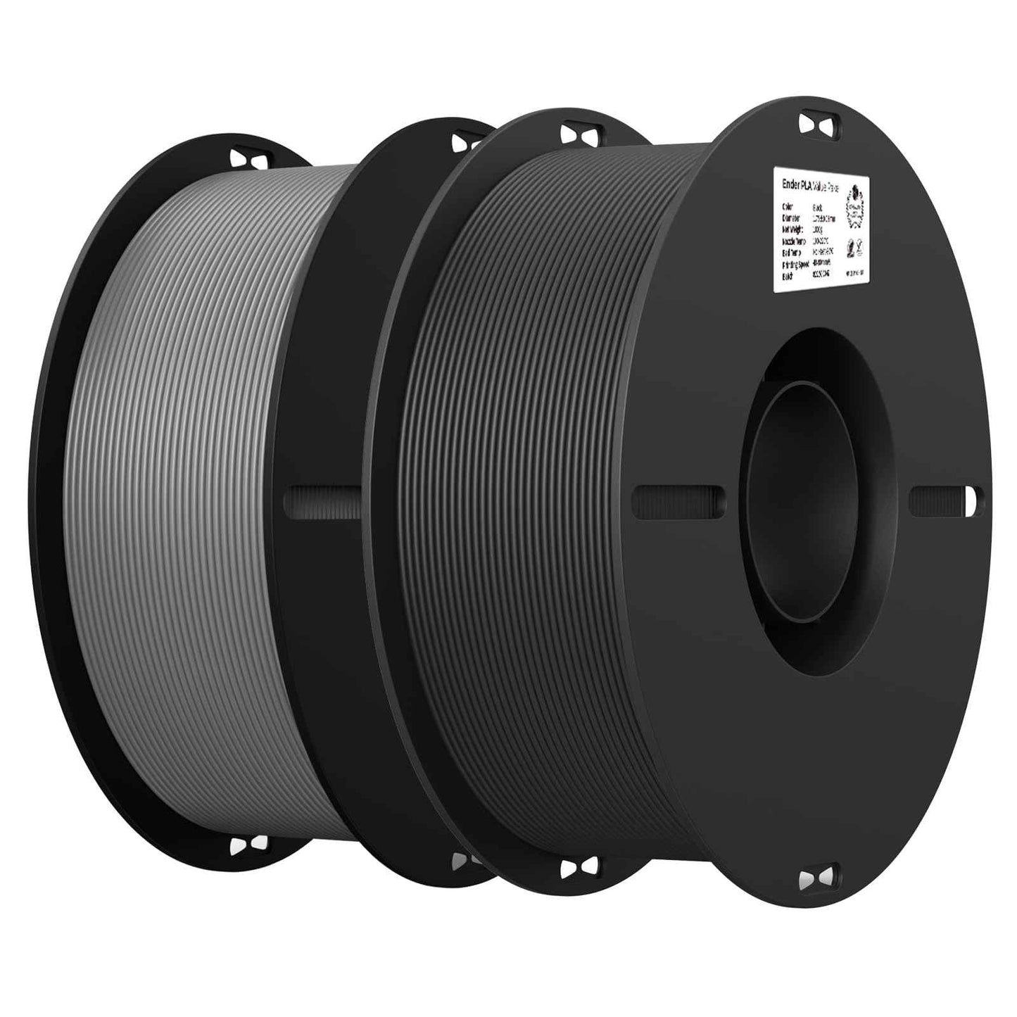 Creality 3D Printer Filament, PLA Filament Bundle for 3D Printing, Ender PLA Filament No-Tangling, Strong Bonding & Overhang Performance, Accuracy +/- 0.02mm