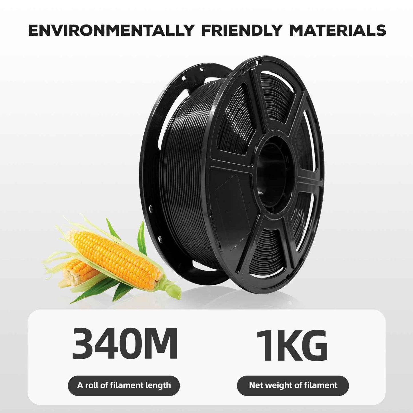 FLASHFORGE Matte PLA Filament 1.75mm +/- 0.02mm, Subdued Matte Surface 3D Printer Filament 1kg (2.2lbs) Spool, Excellent Printing Performance, Easy to Use for Most FDM 3D Printers